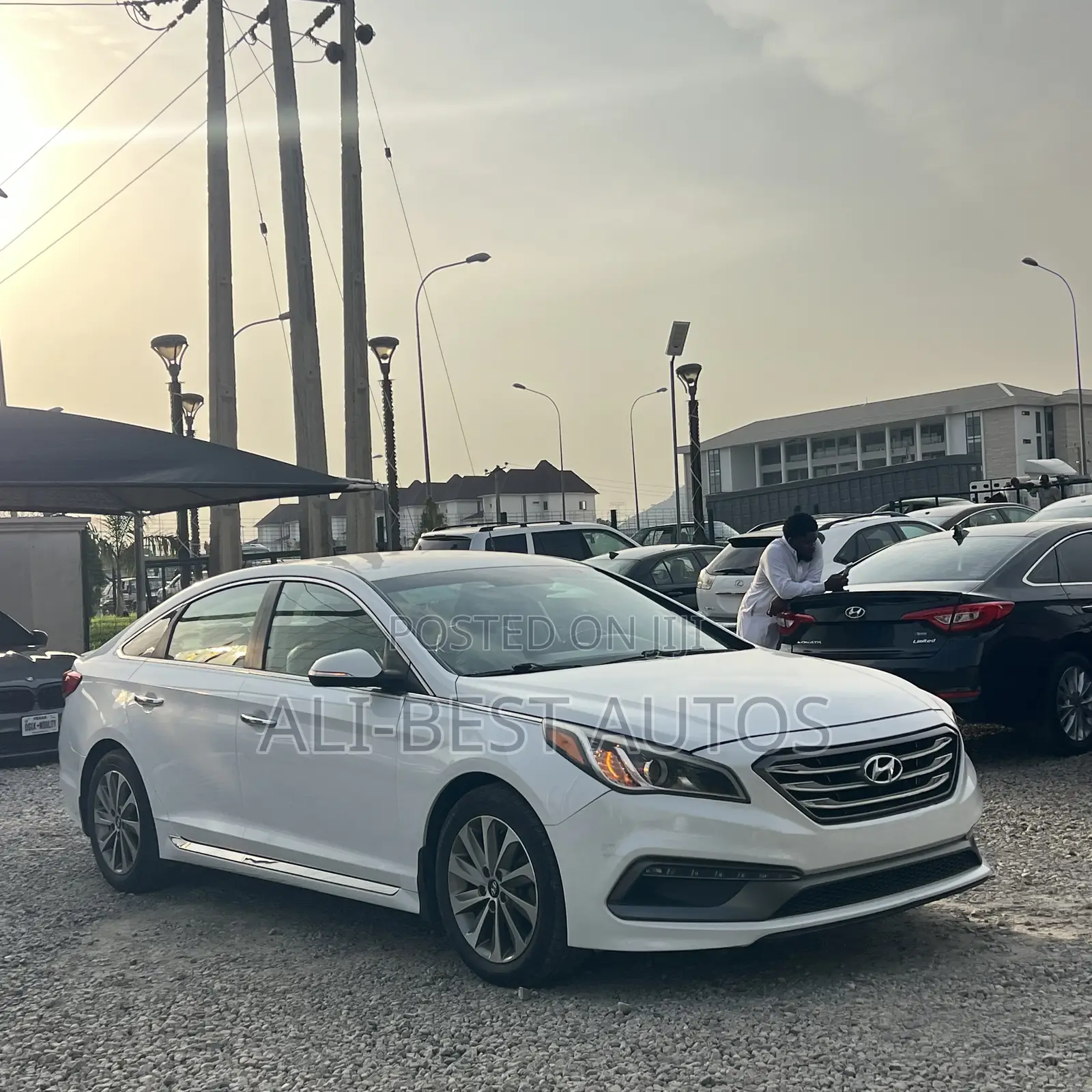 Hyundai Sonata 2015 White