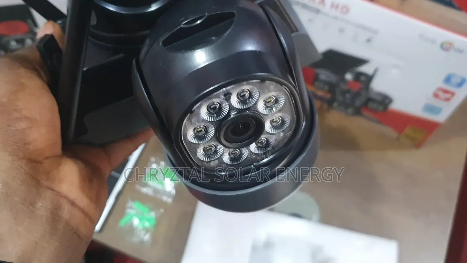 3in1 Triple 12mp Lens V380 Solar Camera With All Active PTZ Rotation