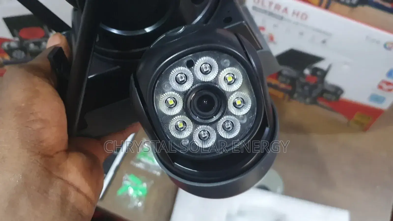 3in1 Triple Lens Solar Camera With Solar Panel V380pro App Control