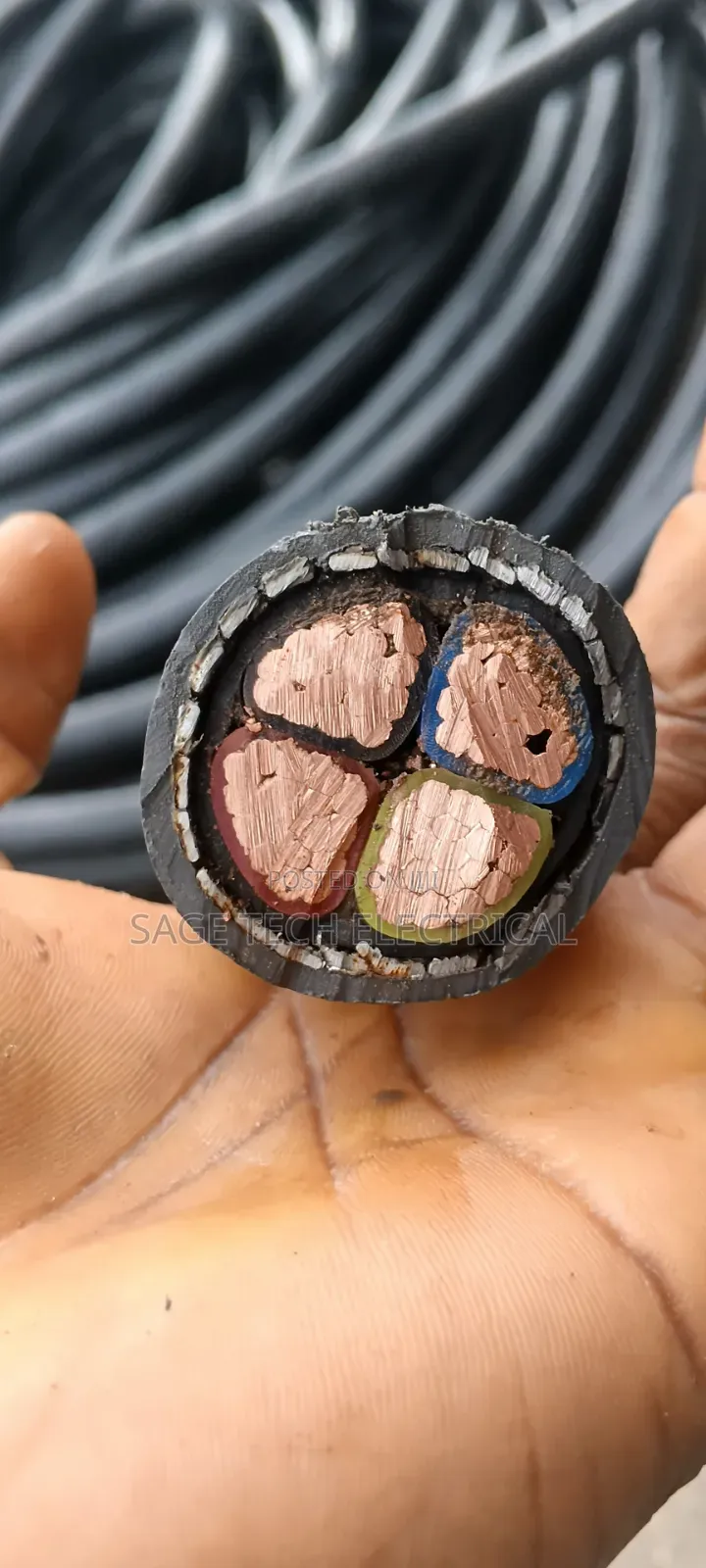 120mm 4core Kablmetal Nigerian Armoured Cables