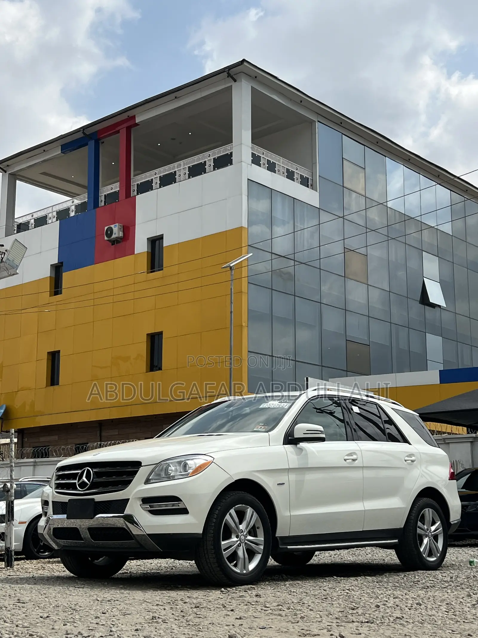 Mercedes-Benz M Class ML 350 BlueTEC 4Matic 2013 White