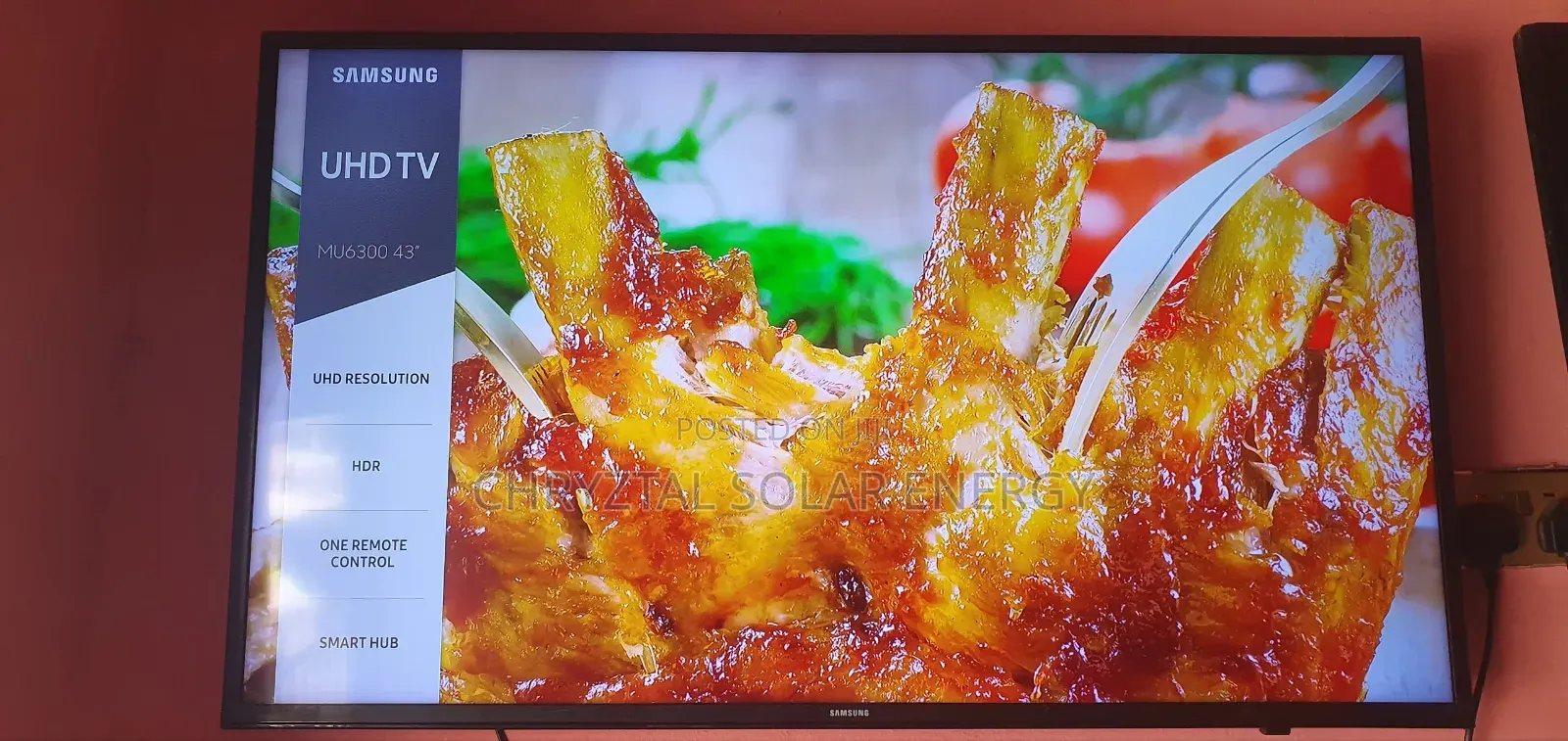 43" Samsung Smart Uhd Tv With Netflix More Wireless Features