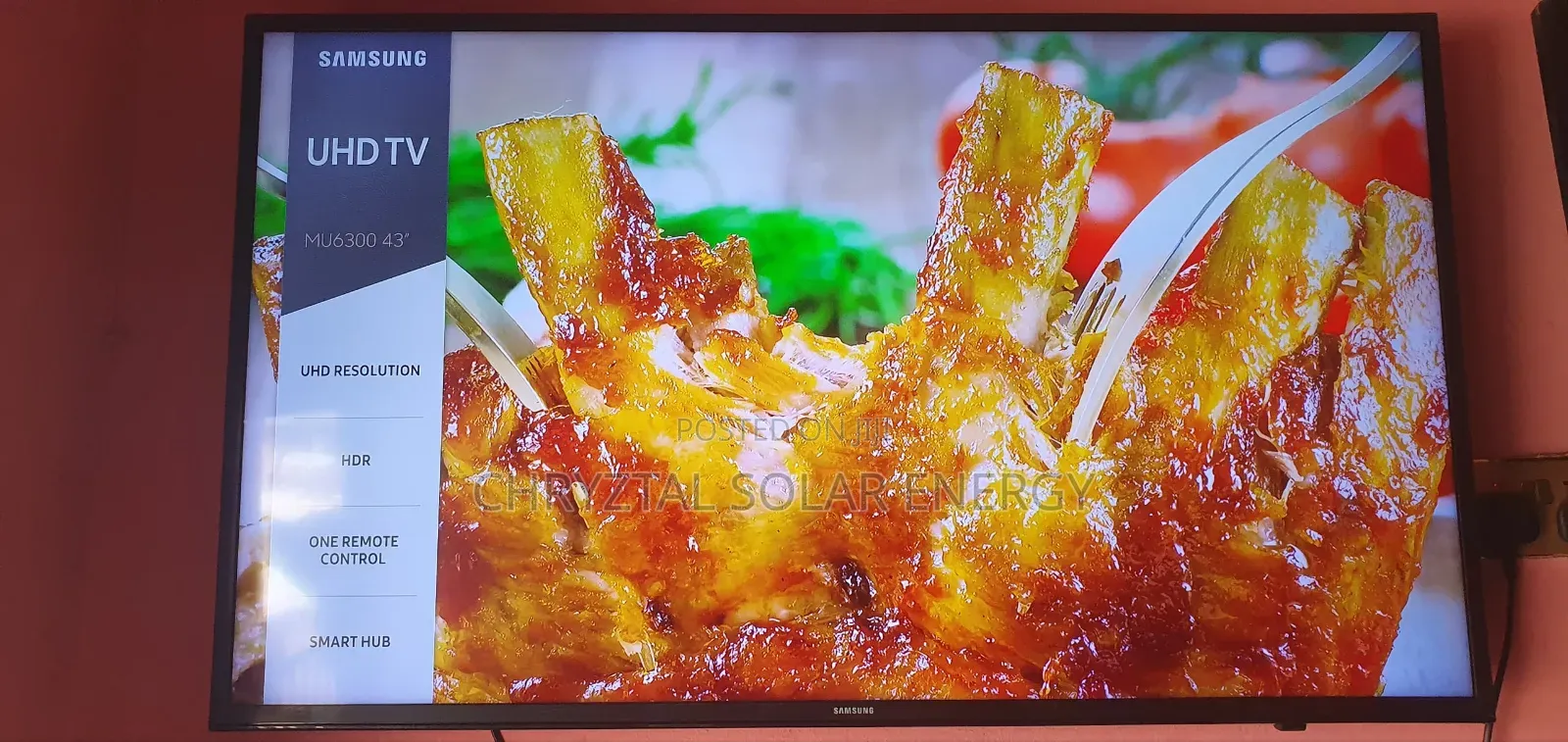 43" Samsung Smart Uhd Tv With Netflix More Wireless Features