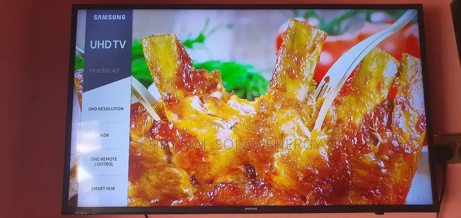 43" Samsung Smart Uhd Tv With Netflix More Wireless Features