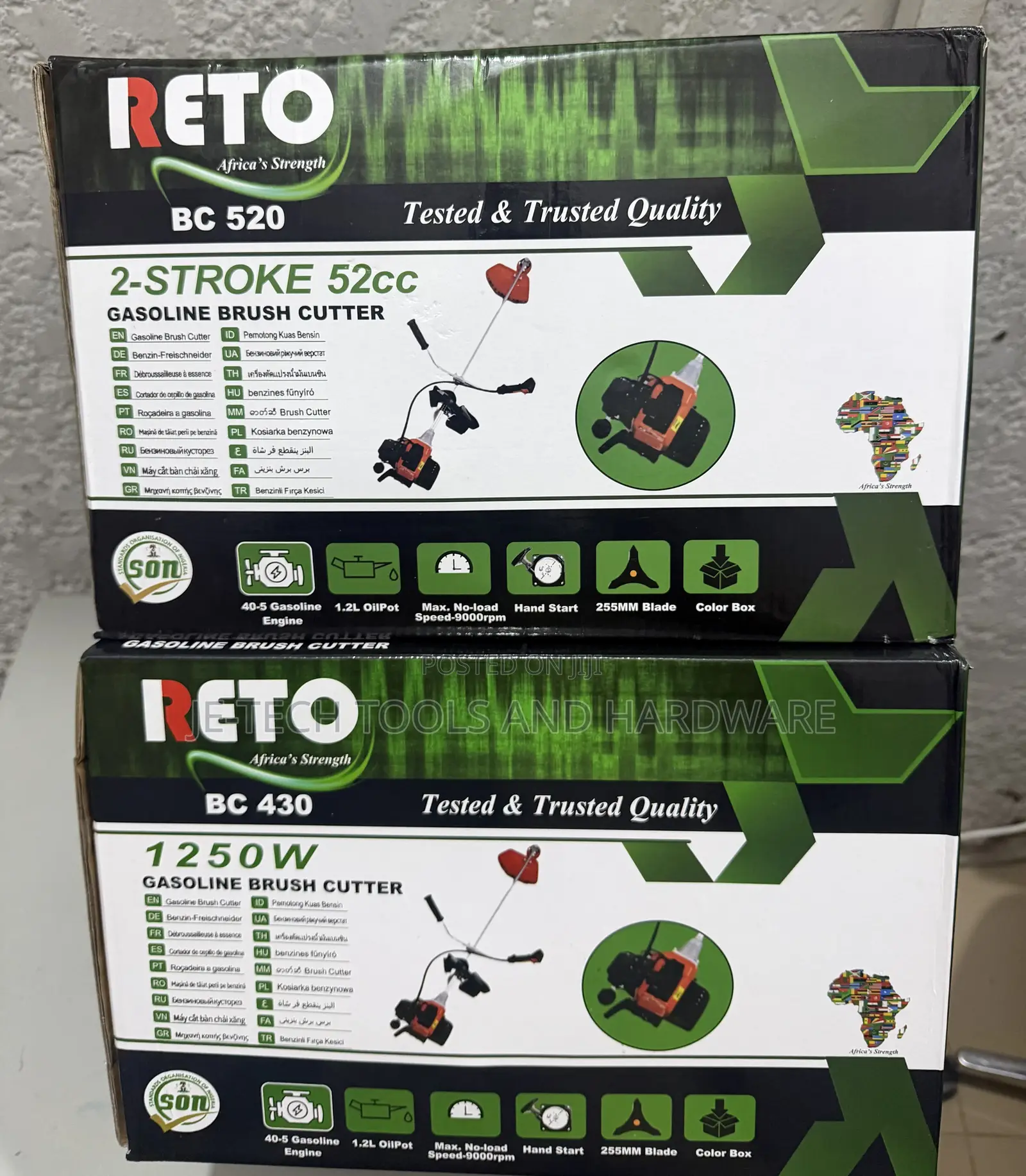 Series of Reto Brush Cutter