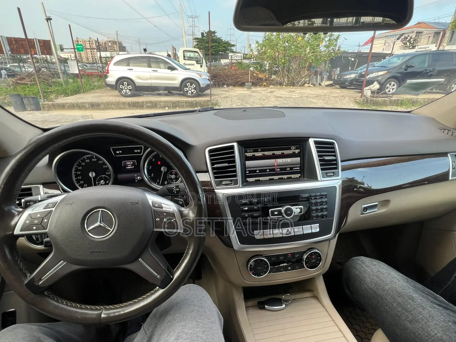 Mercedes-Benz M Class ML350 4MATIC 4dr SUV AWD (3.5L 6cyl 7A) 2015 Blue