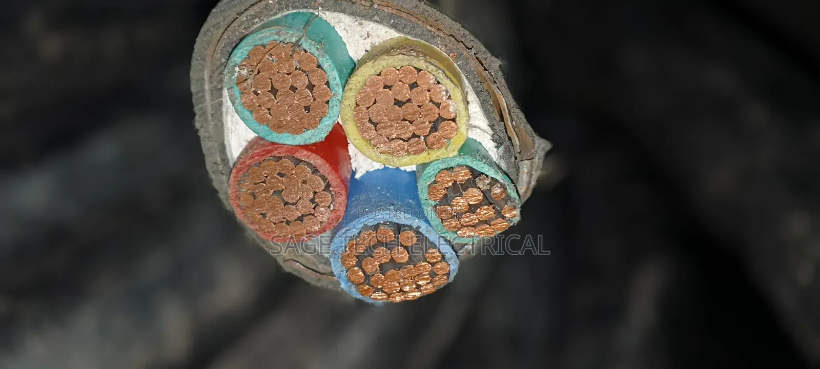 240mm 4core + 120mm Nigerchin Armoured Cable