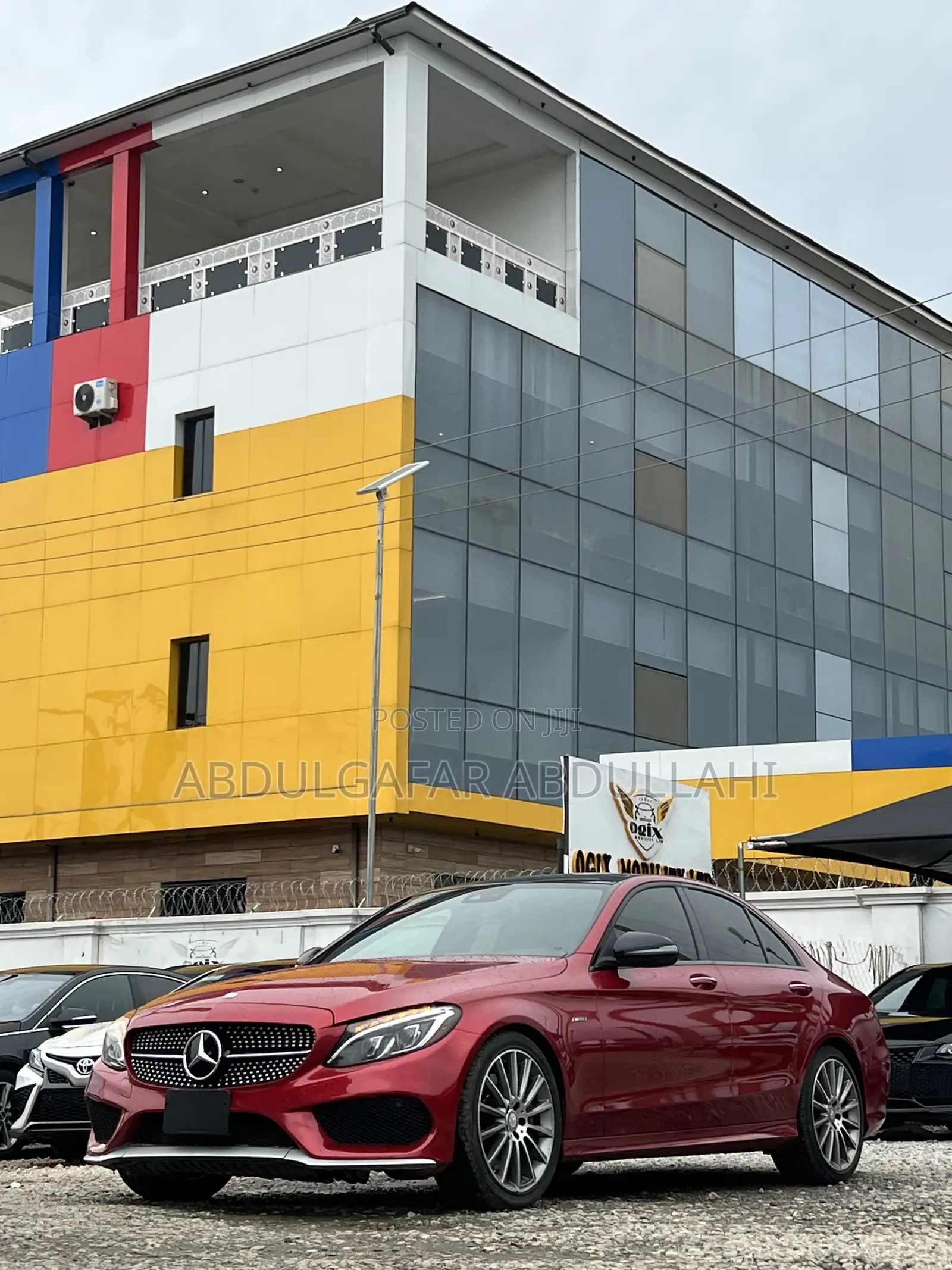 Mercedes-Benz C450 2016 Red