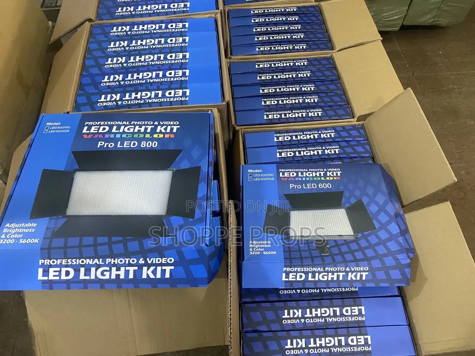 Pro Led 600 Photo Video Light Kit With Tripod Stand