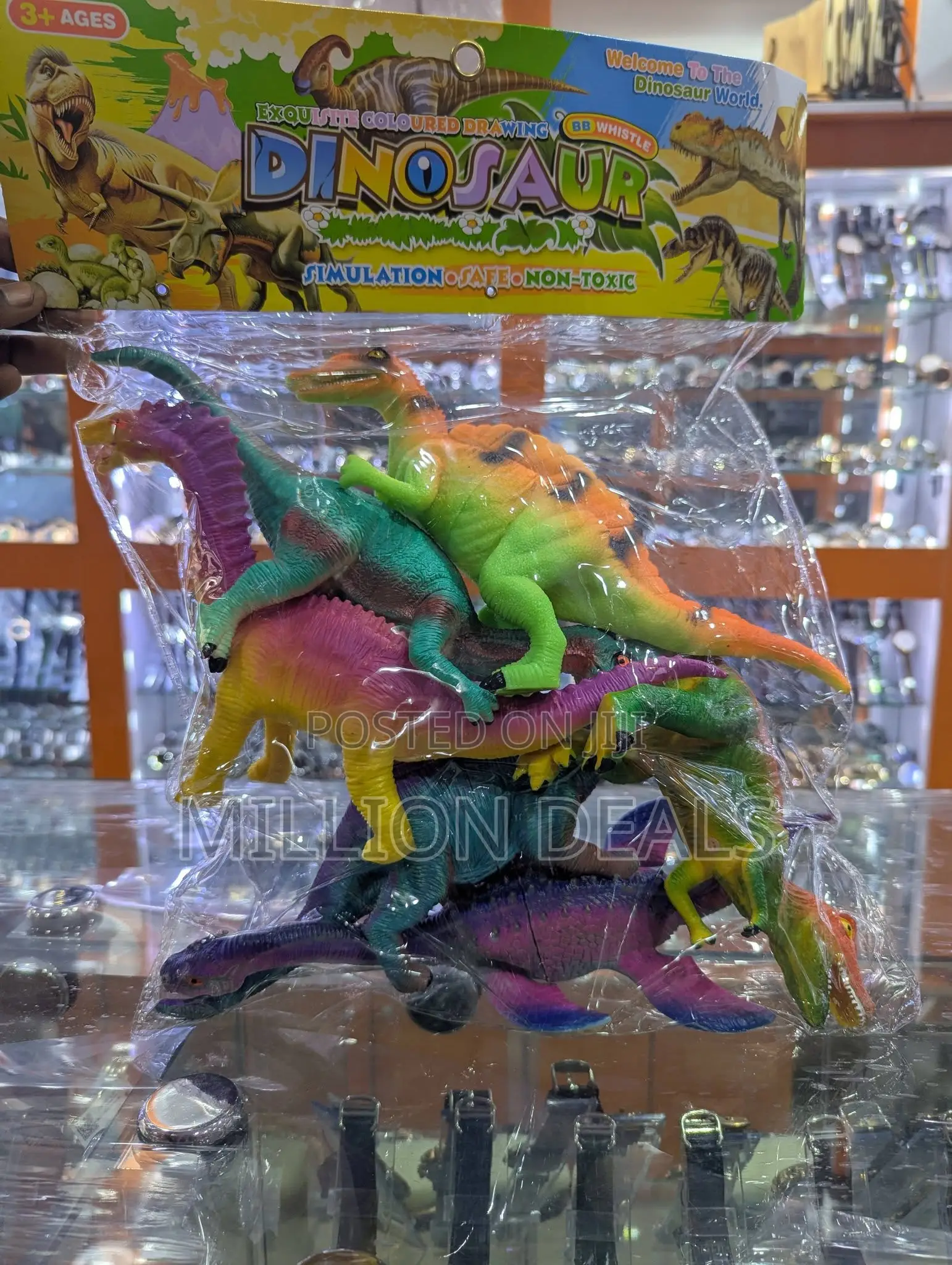 Dinosaur World Exquisite Coloured Drawing Kids Toy Ages 3+