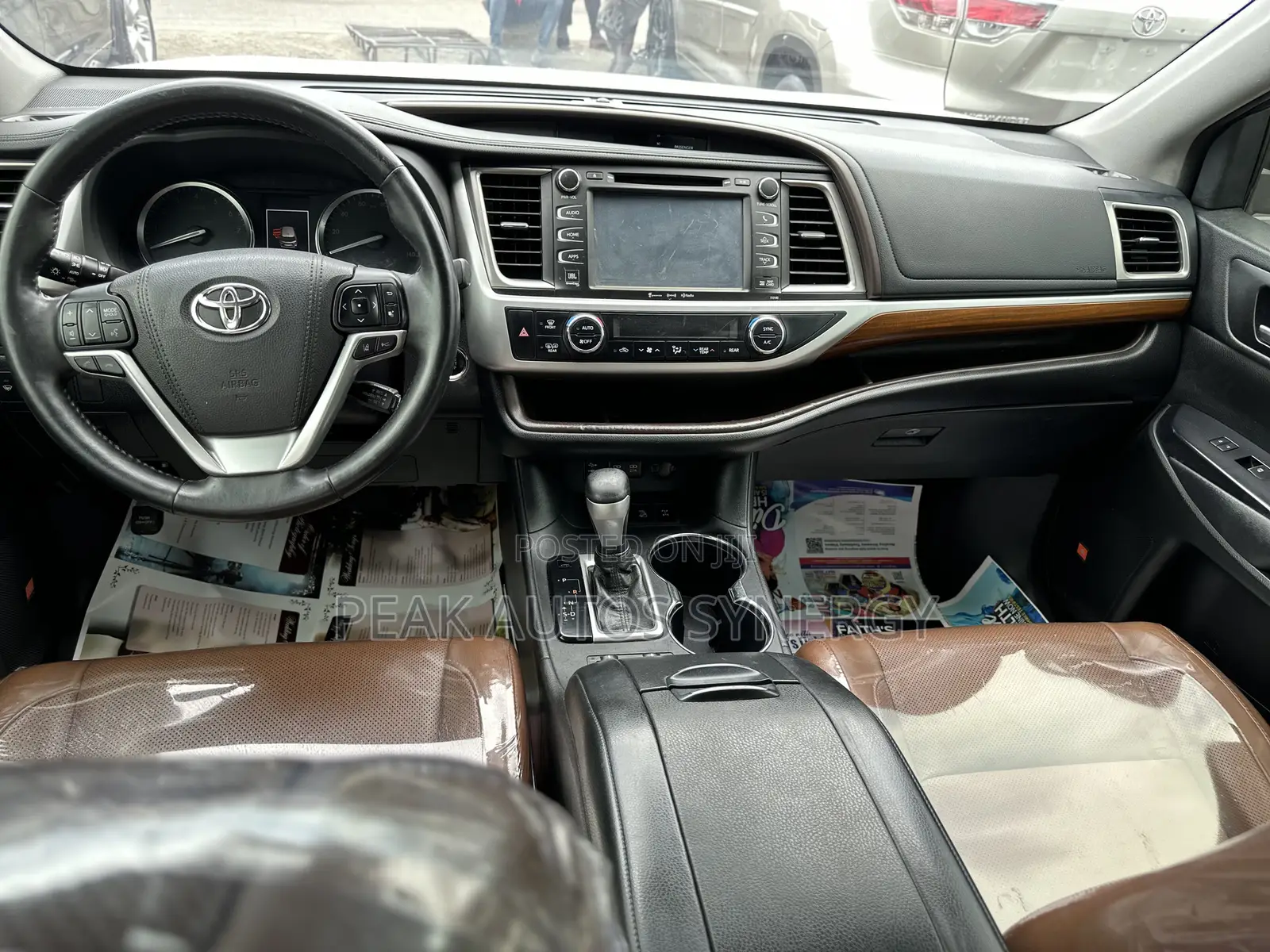 Toyota Highlander Limited Platinum 4x4 V6 (3.5L 6cyl 8A) 2018 White