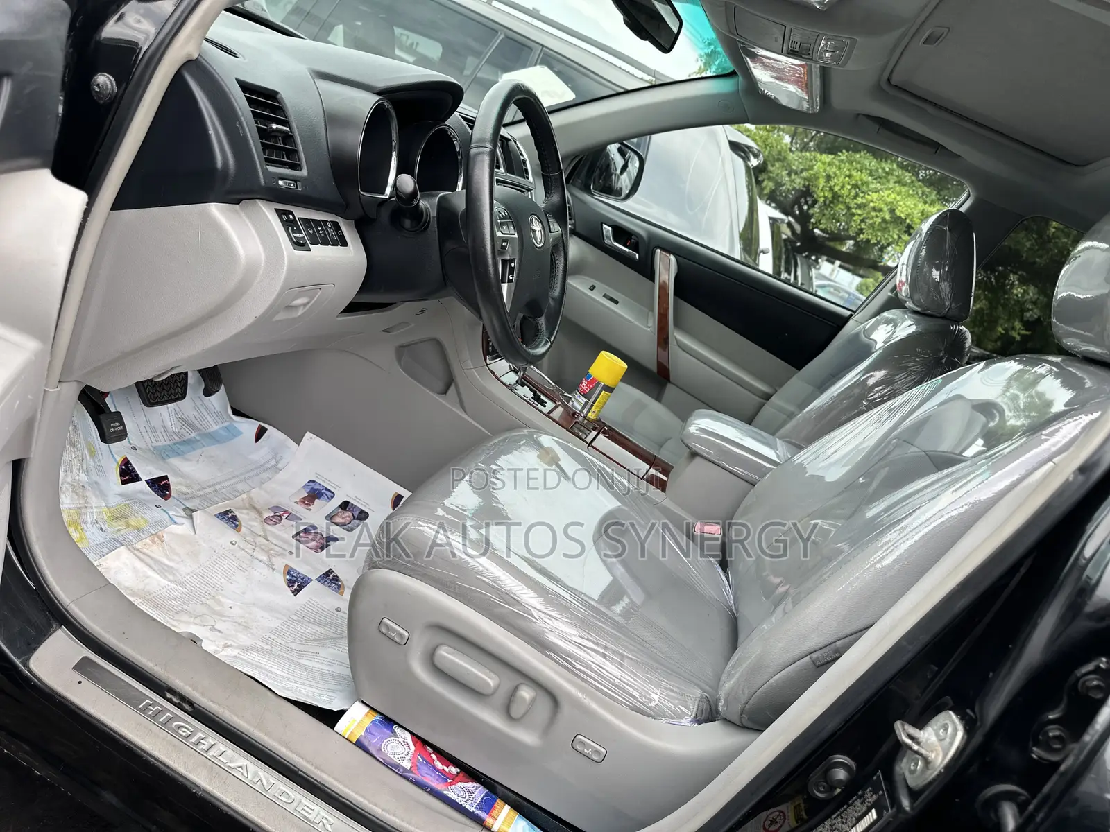 Toyota Highlander Limited 3.5l 4WD 2013 Black