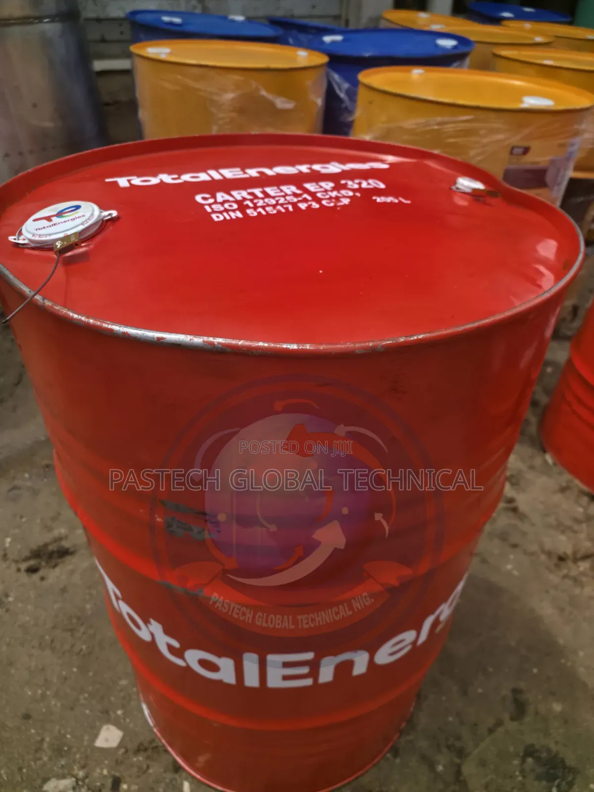 205-Litres Drum of Totalenergies Carter Ep 320