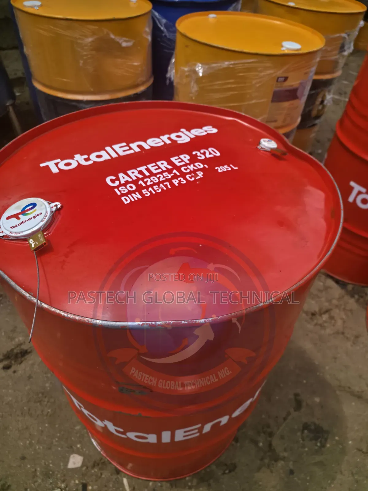 205-Litres Drum of Totalenergies Carter Ep 320