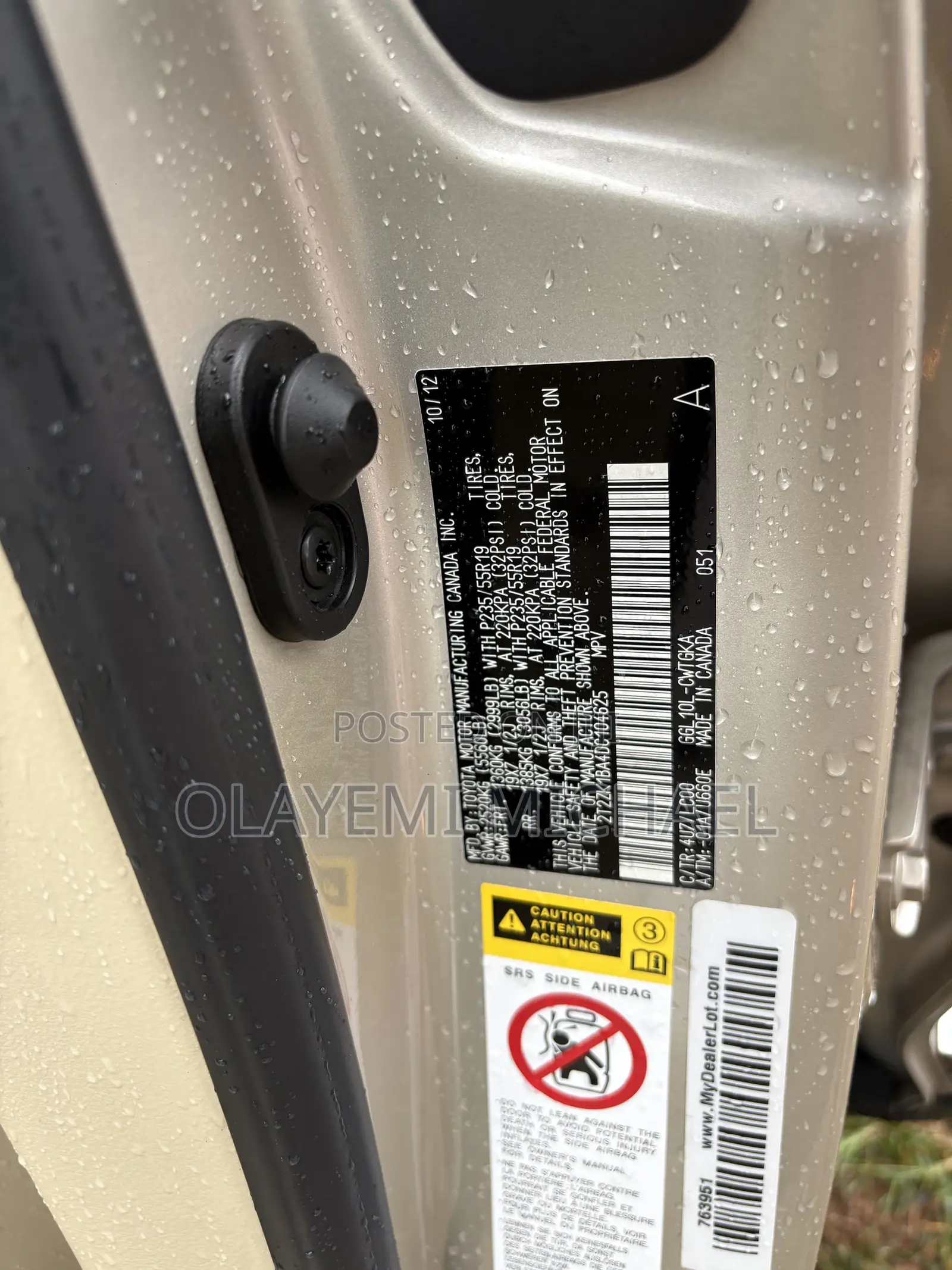 Lexus RX 350 AWD 2013 Gold