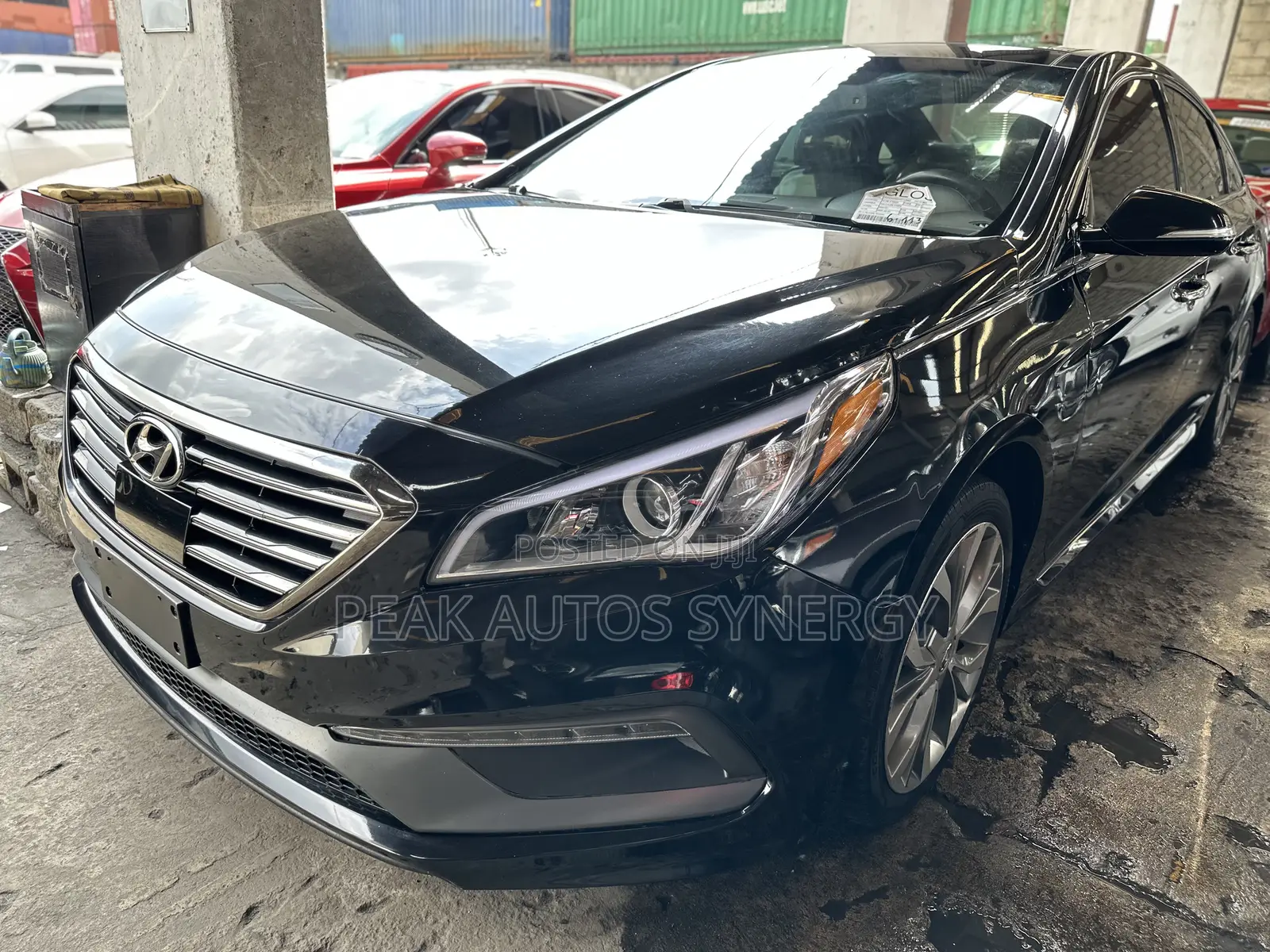 Hyundai Sonata Limited 2.0T 4dr Sedan (2.0L 4cyl Turbo 6A) 2015 Black
