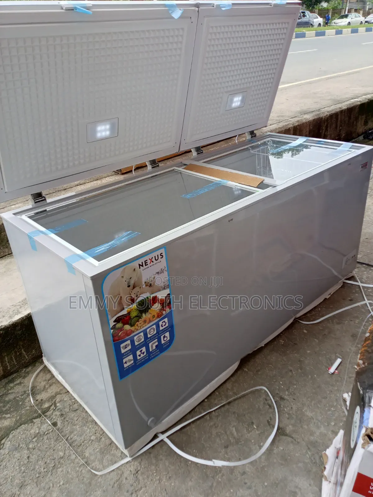 Nexus Chest Deep Freezer 543 Liters