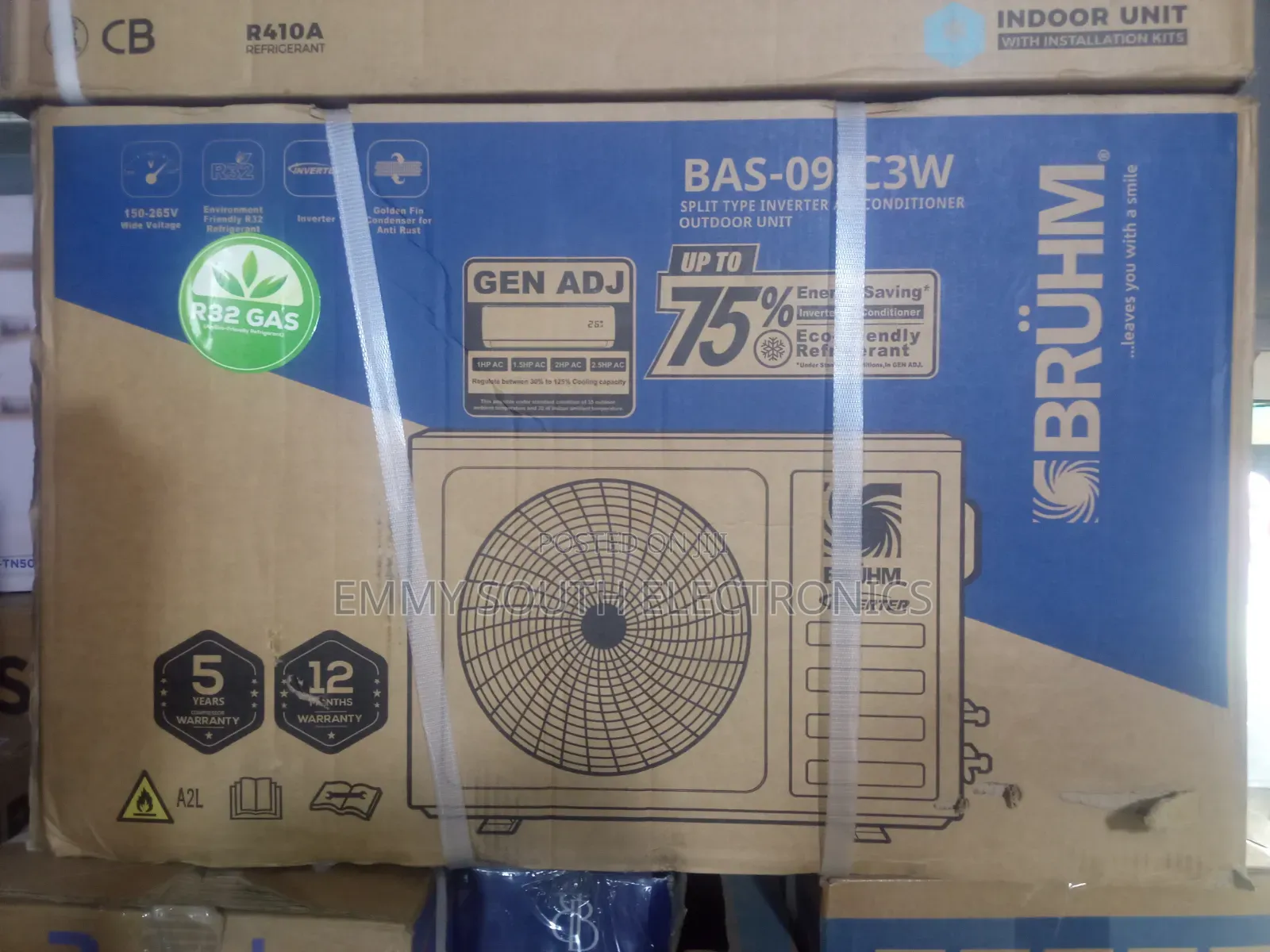 Bruhm Inverter Split Unit 1hp a/ C