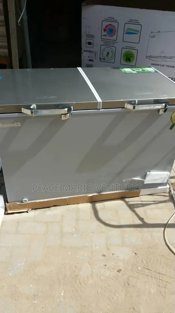 Scanfrost Original Inverter Deep Freezer 450litres With 3years Waranty