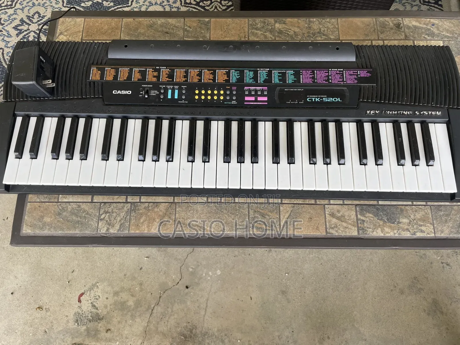 Neat and Working Casio 520l Keyboard/ Piano With Transpose