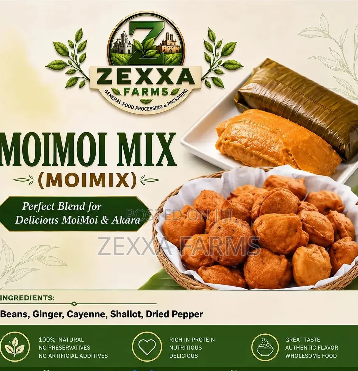 Bean Flour Moimoi Akara Mix 500g