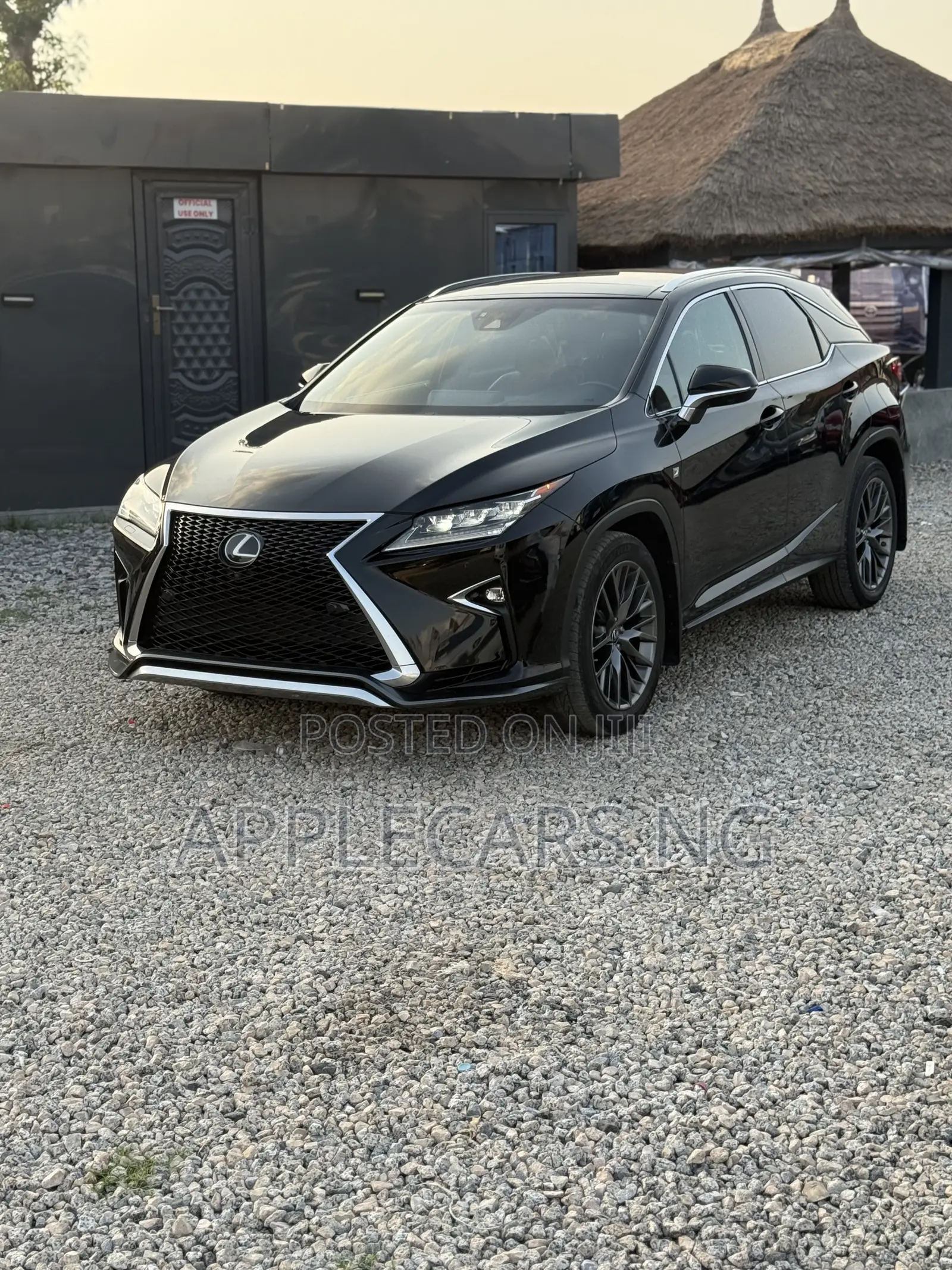 Lexus RX 350 F Sport AWD 2018 Black