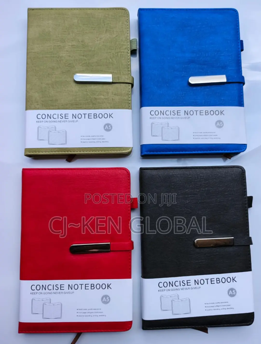 A5 Rough Leather Back