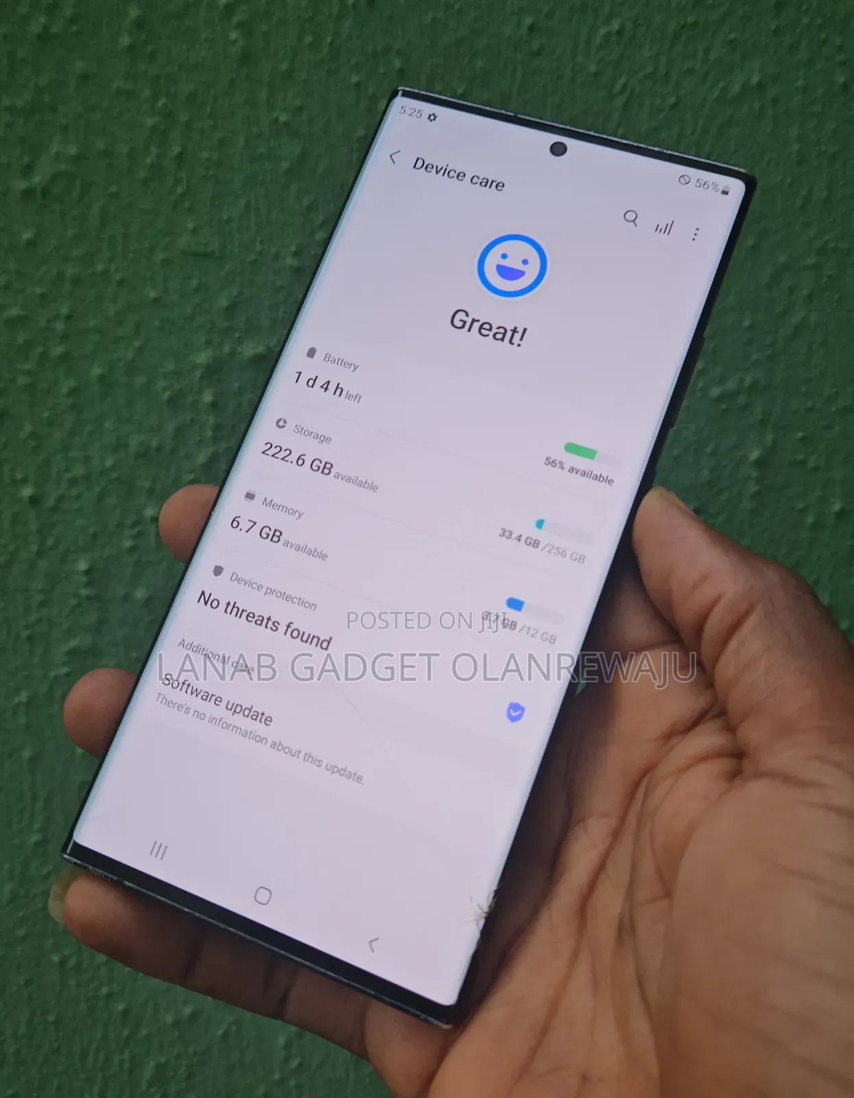 Samsung Galaxy Note 20 Ultra 5G 256 GB Black