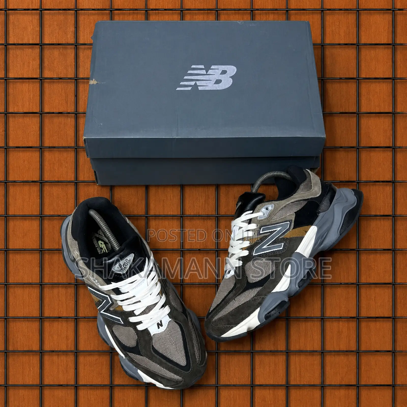 Original New Balance 9060 Dark Mushroom—Now—-in Store