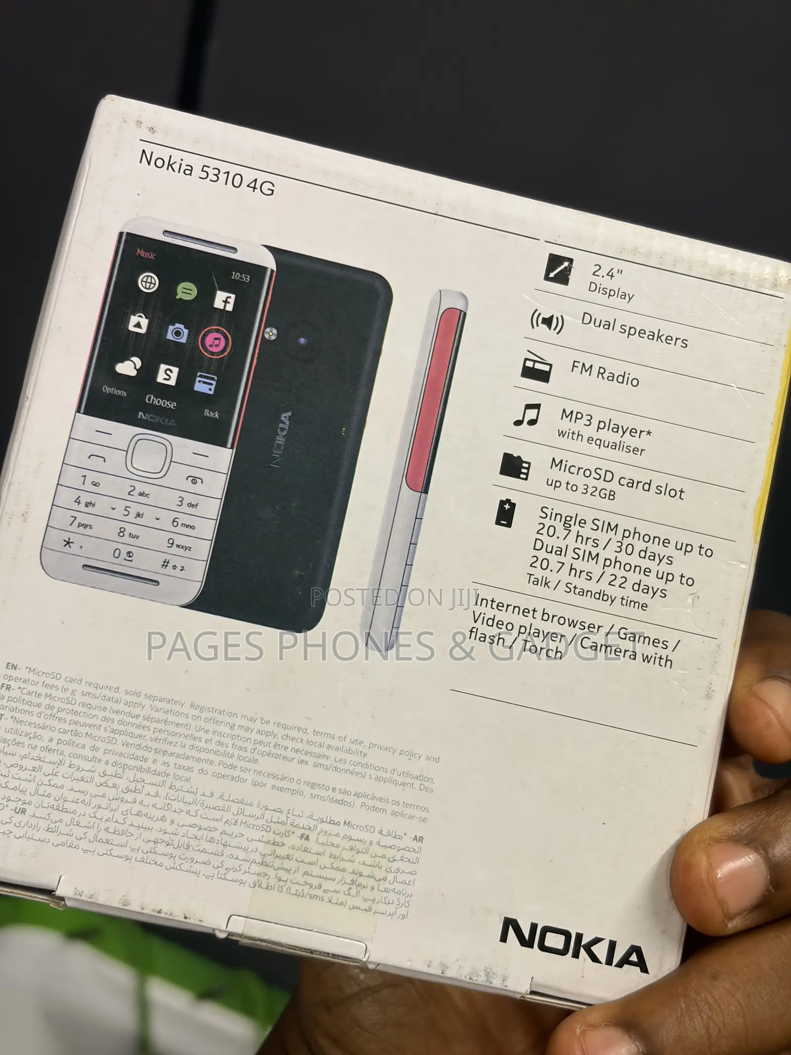 New Nokia 5310 XpressMusic Silver
