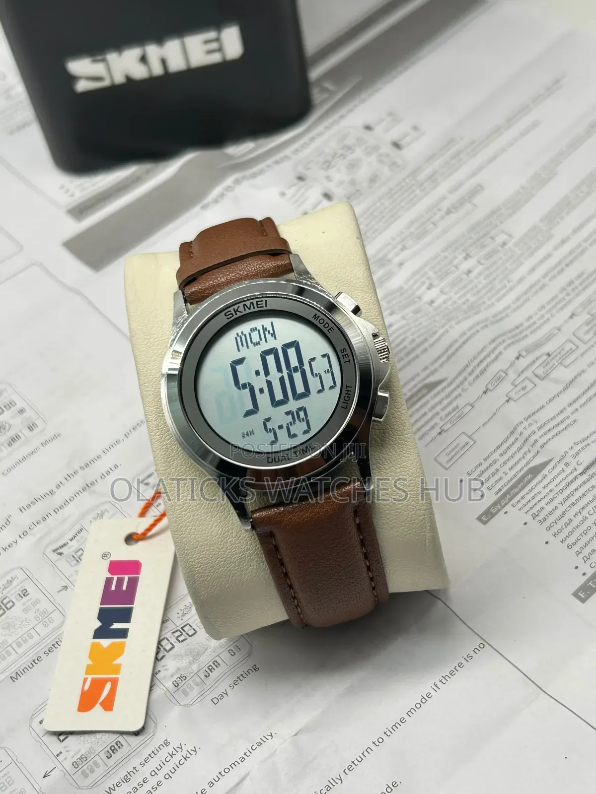 Skmei Leather