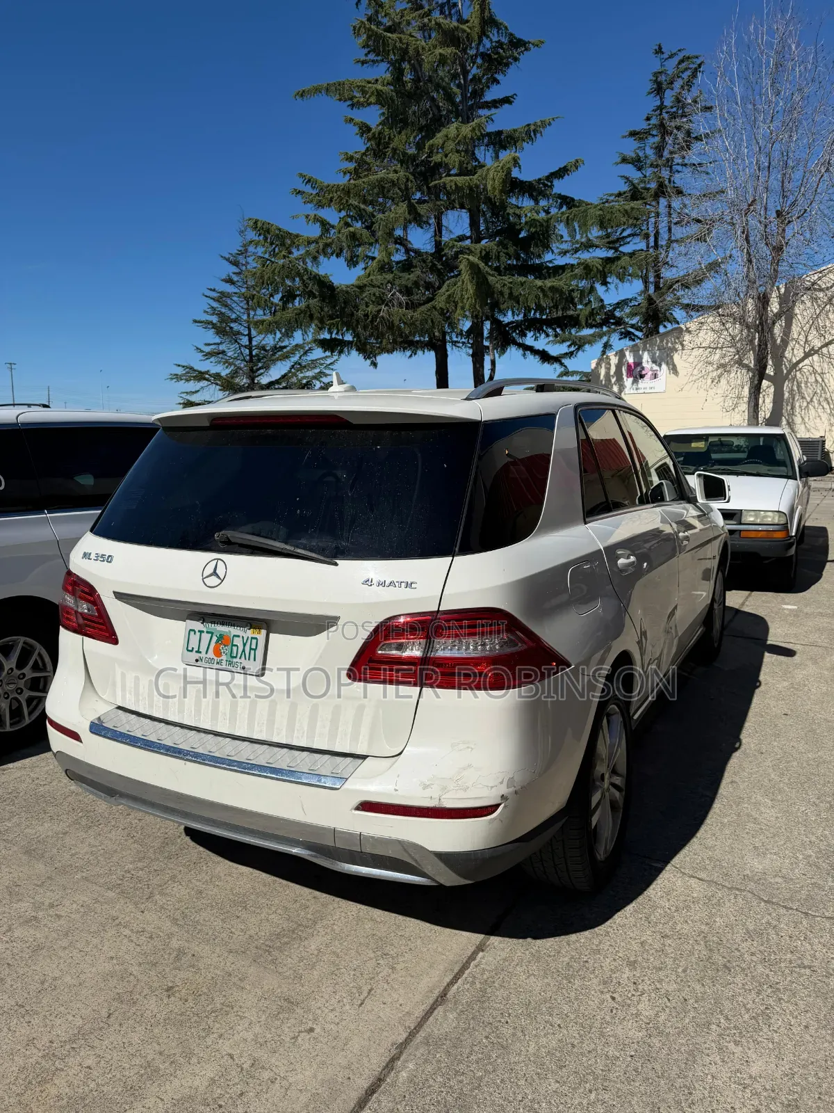 Mercedes-Benz M Class 2012 White