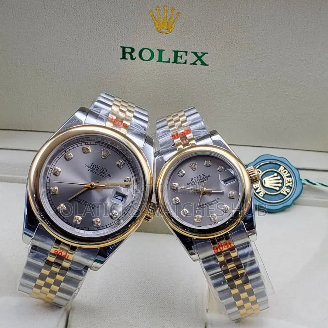 Luxury Rolex Couples Wristwatch