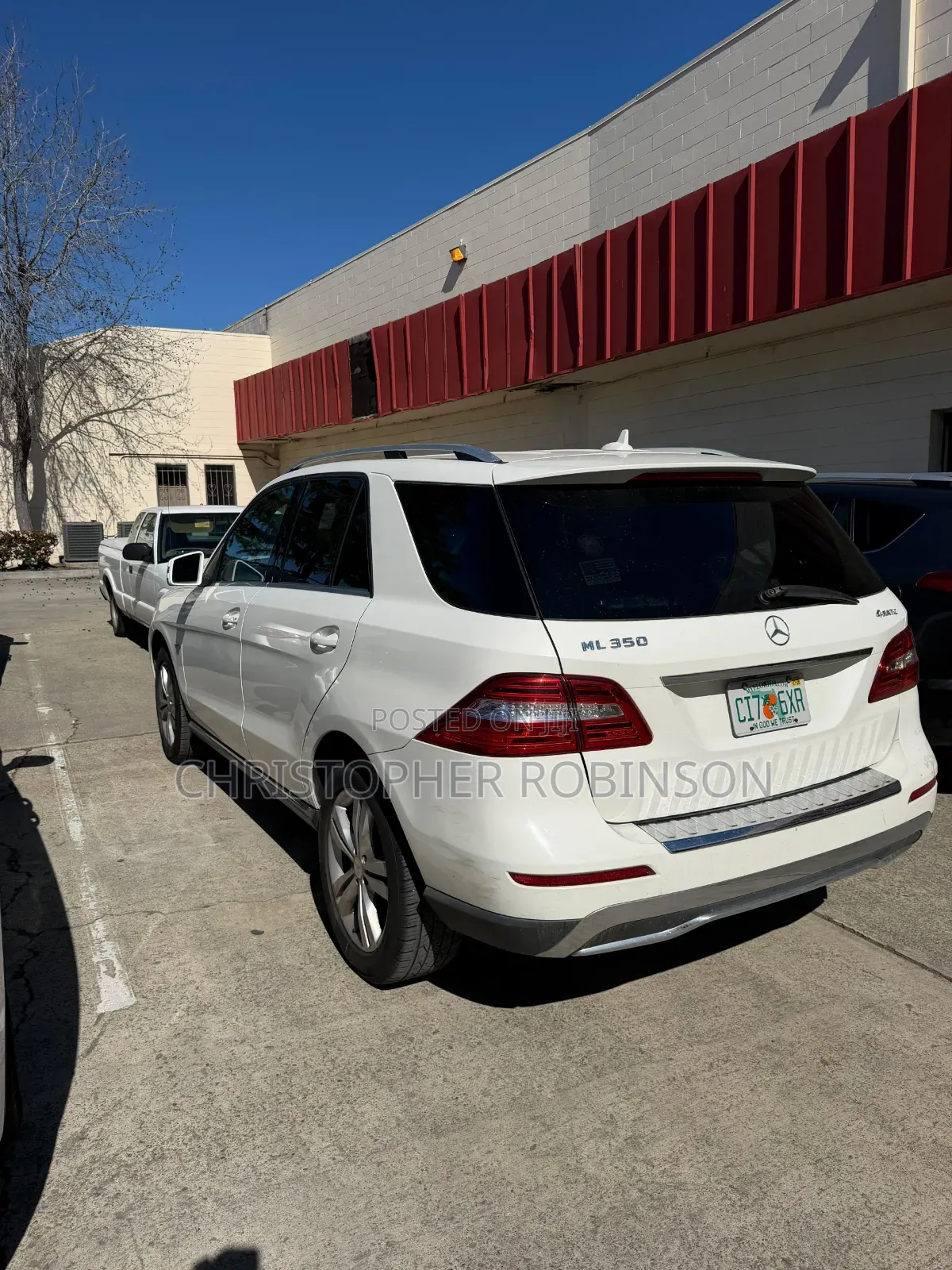 Mercedes-Benz M Class 2012 White