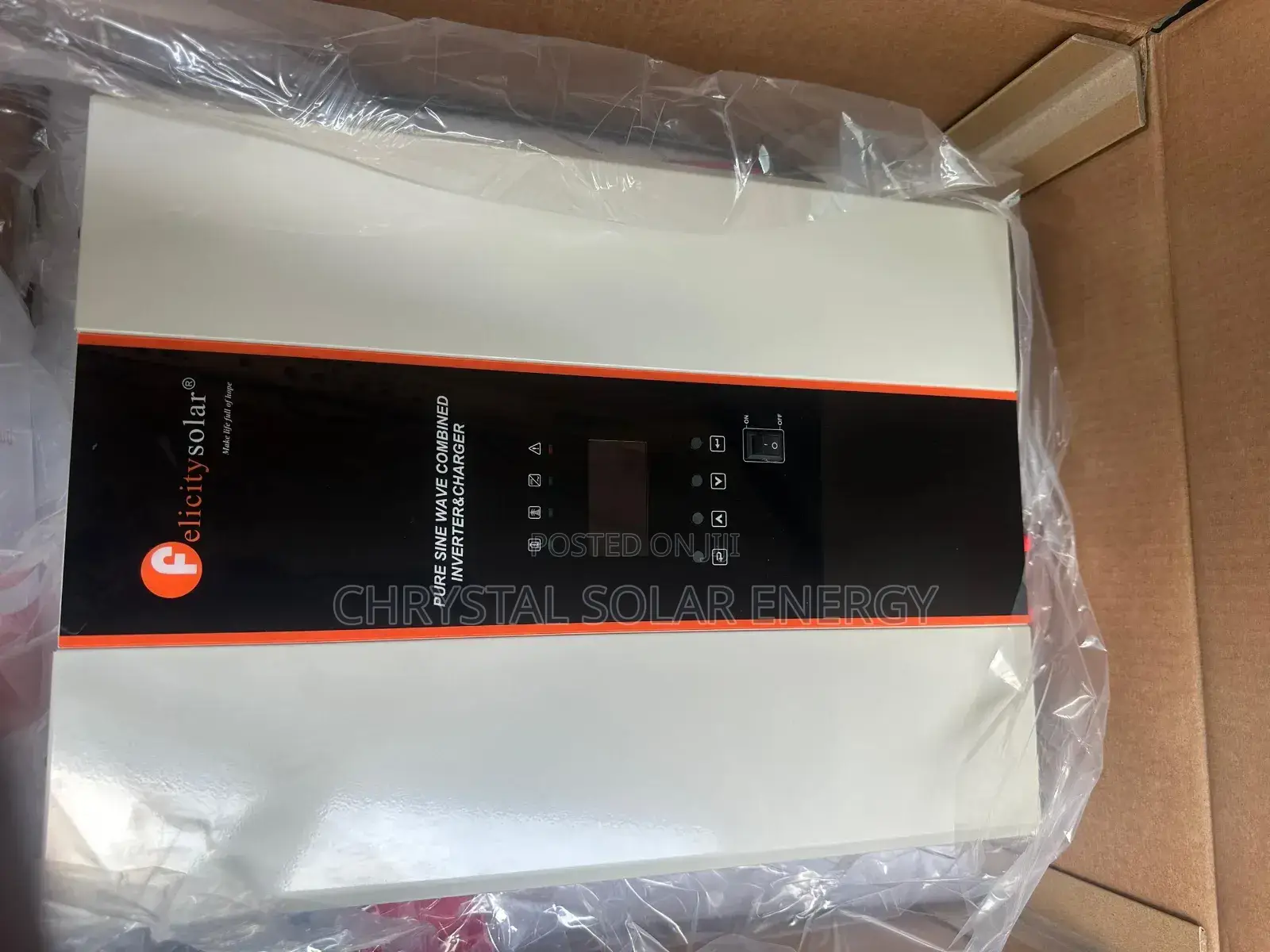 5kva Felicity Hybrid Inverter + 120ah Inbuilt MPPT Charge Controller