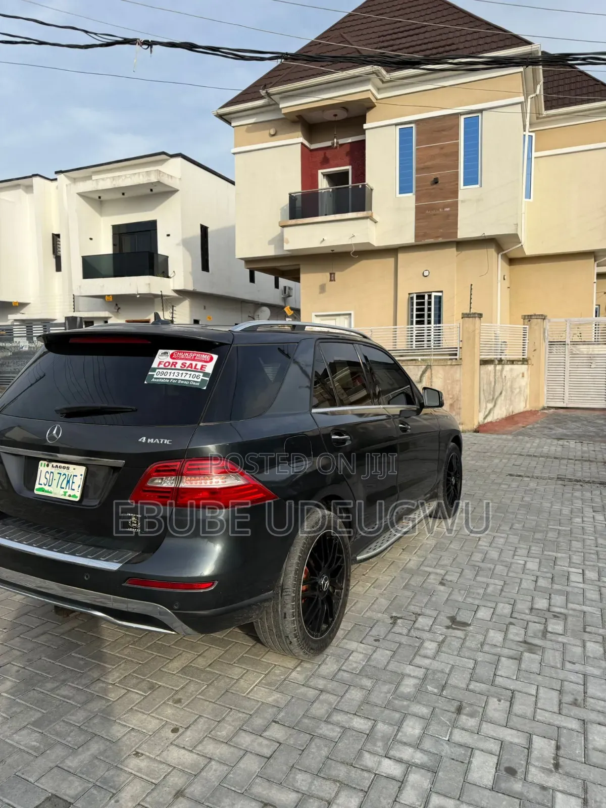 Mercedes-Benz M Class 2012 Black