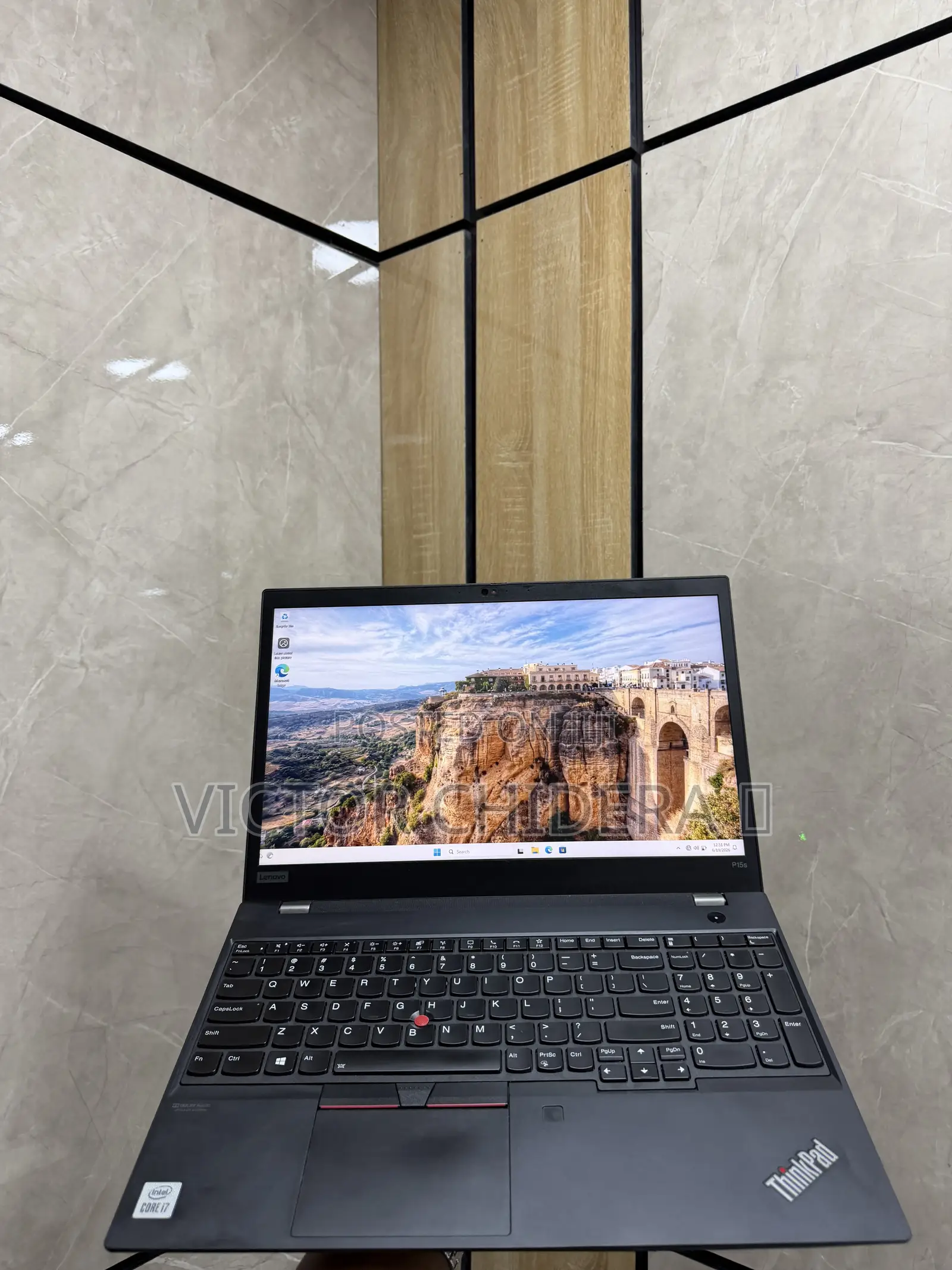 Laptop Lenovo ThinkPad P15s 16GB Intel Core i7 SSD 256GB