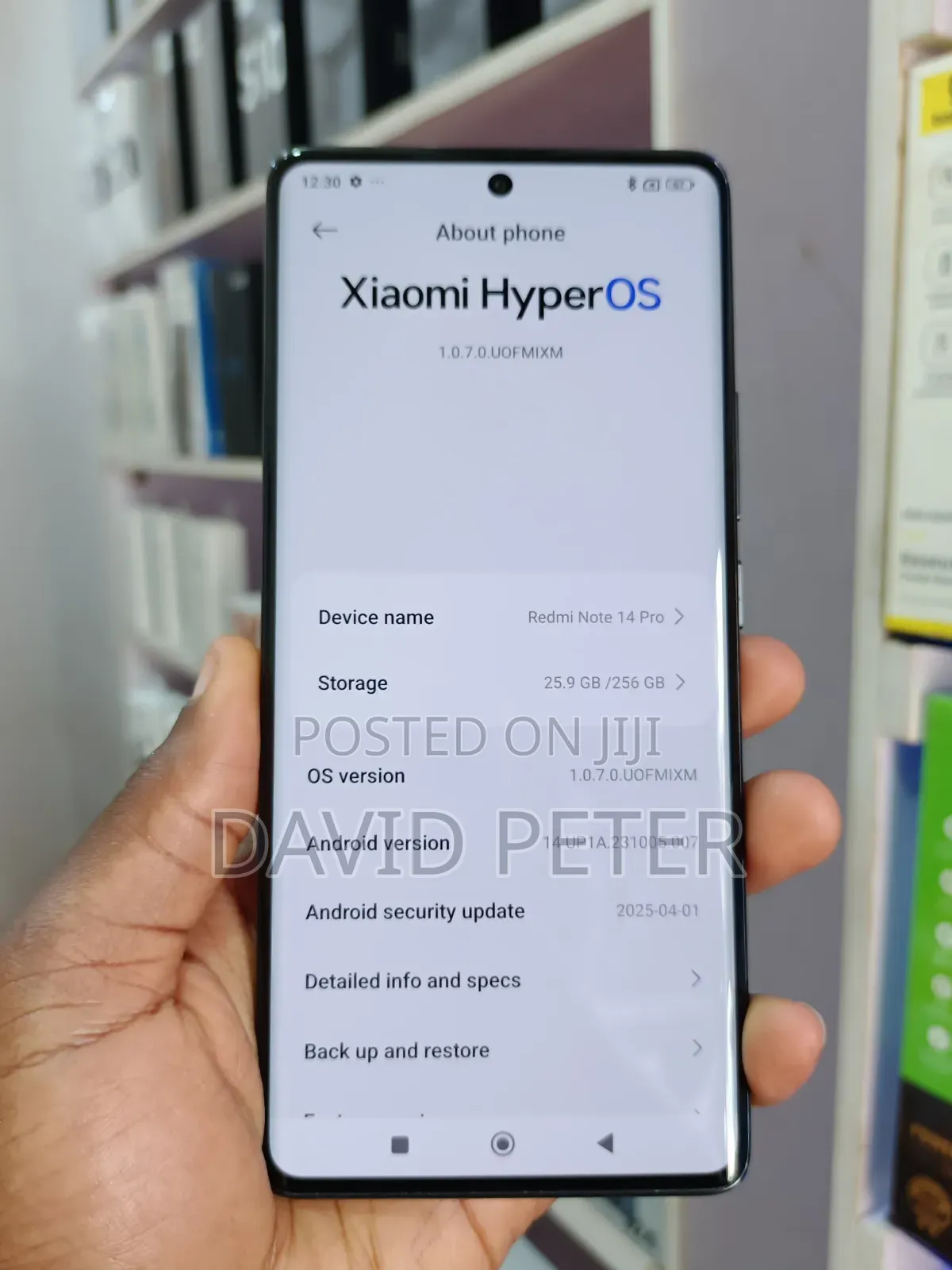 Xiaomi Redmi Note 14 Pro 256 GB Red