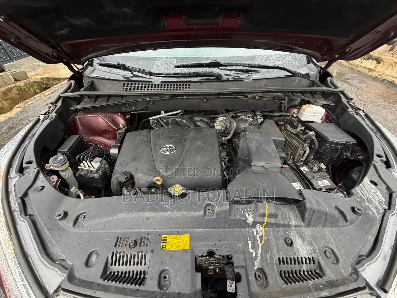 Toyota Highlander 2019 Burgundy