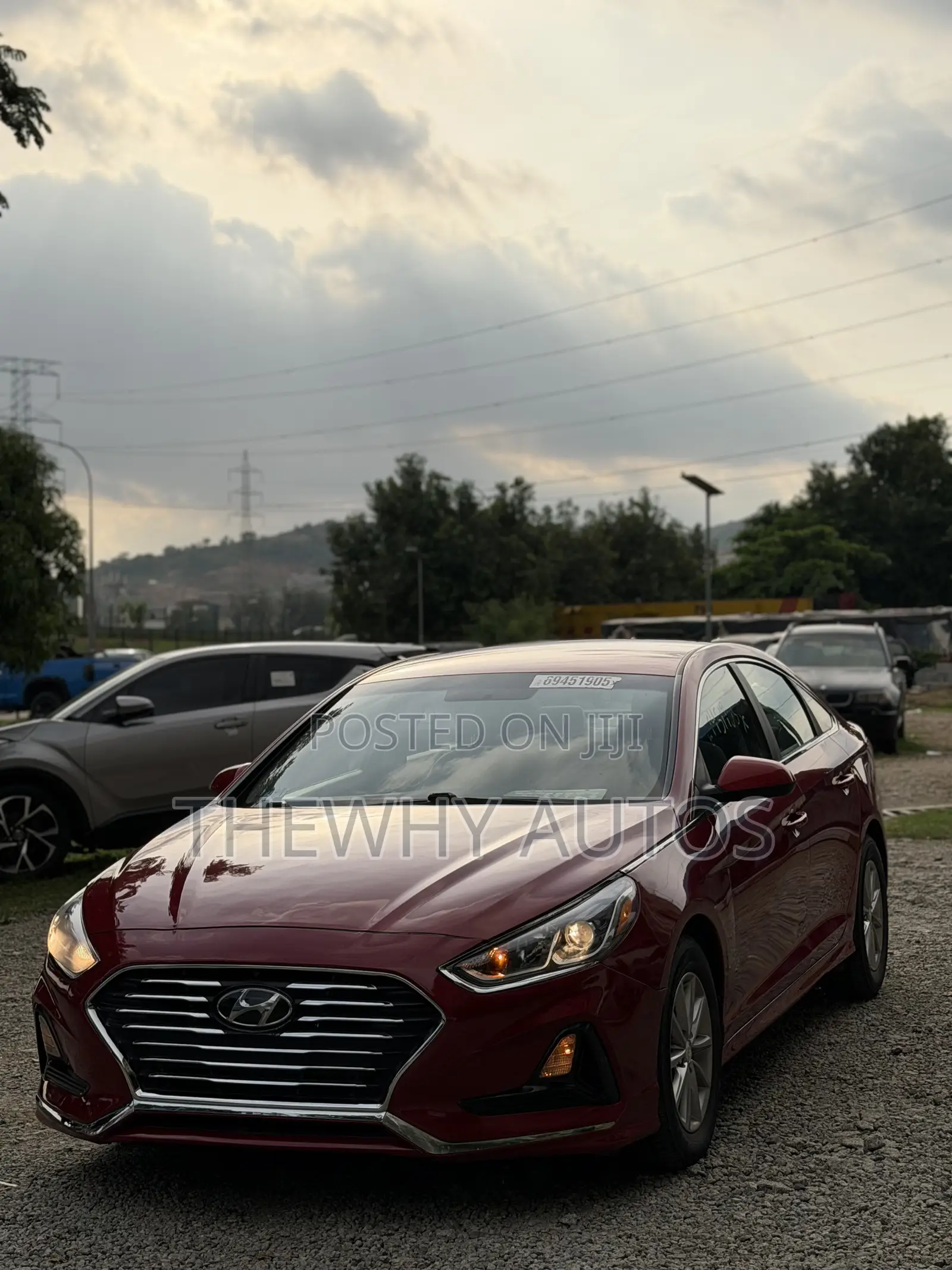 Hyundai Sonata Sport 2018 Burgundy