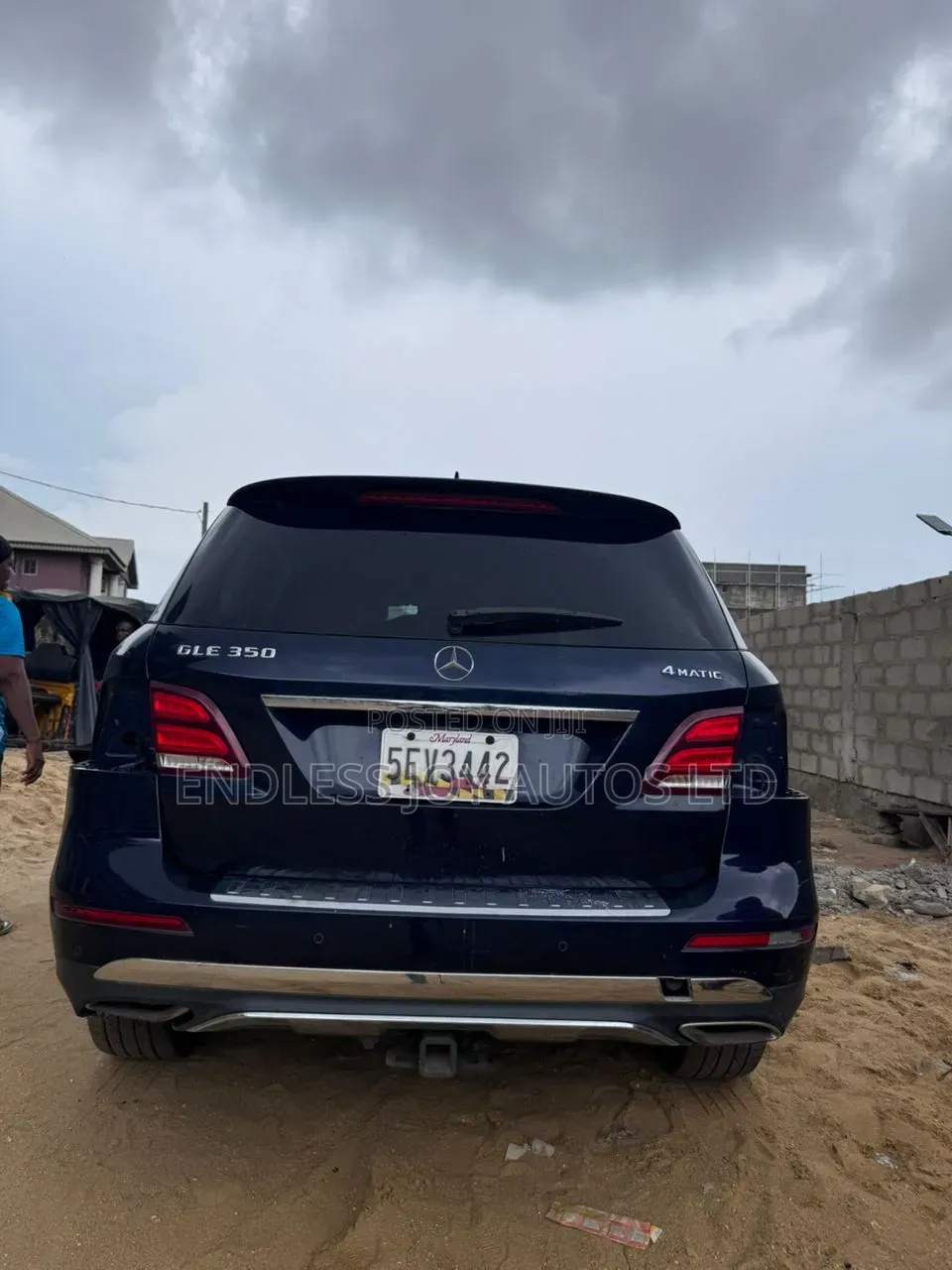 Mercedes-Benz GLE-Class GLE 350 2016 Blue