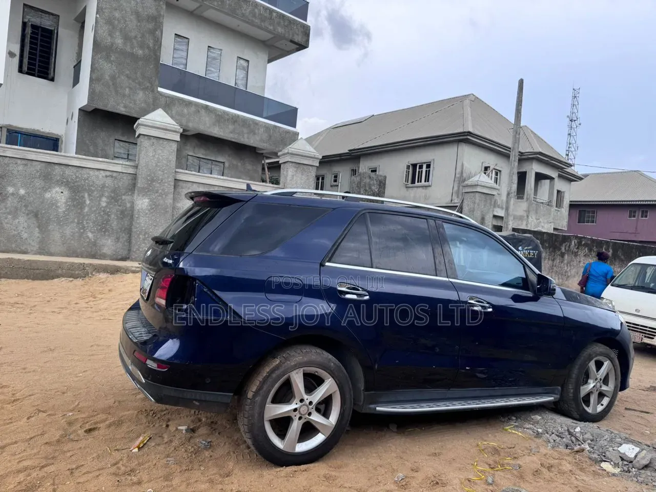 Mercedes-Benz GLE-Class GLE 350 2016 Blue