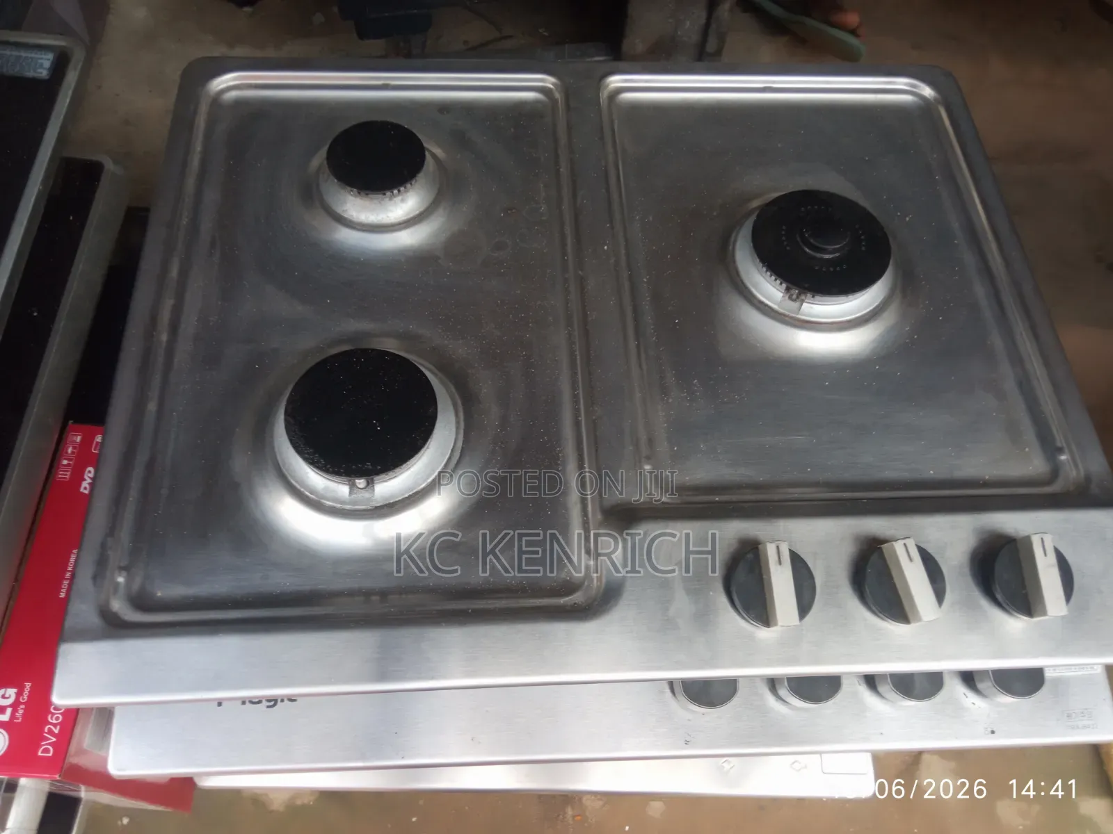 Tokunbo 3 Burner Stainless Gas Cooker