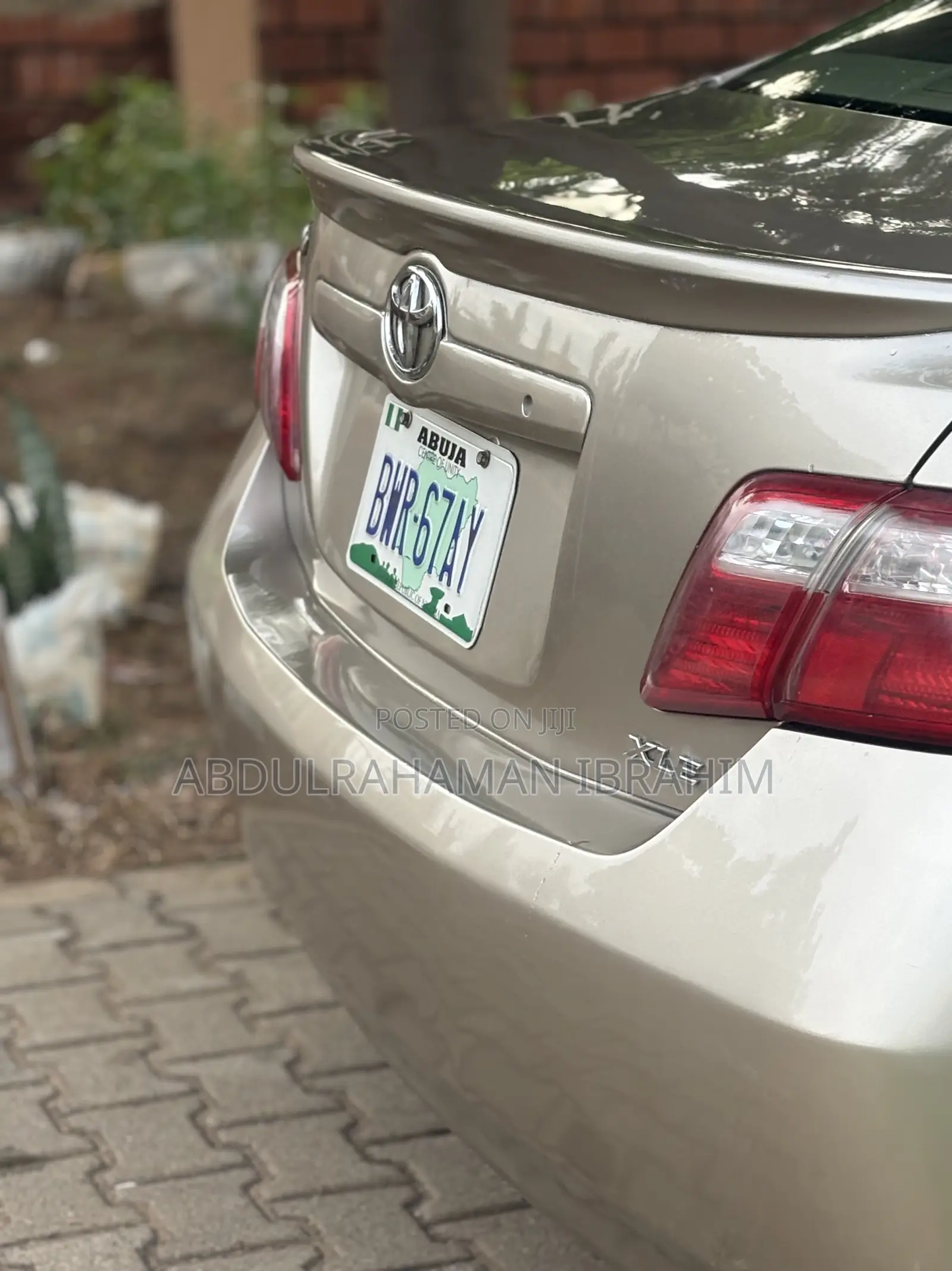 Toyota Camry 2007 Gold