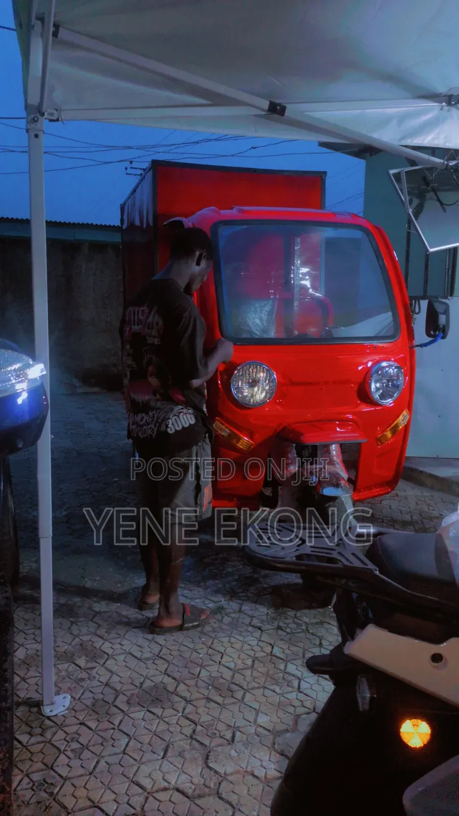 New Tricycle 2026 Red
