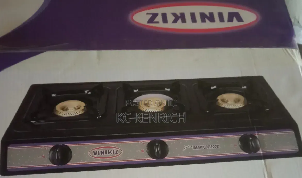 Vinikis 3 Burner Stainless Gas Cooker