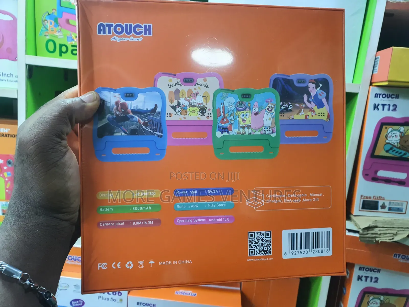 New Atouch KT12 512 GB Blue