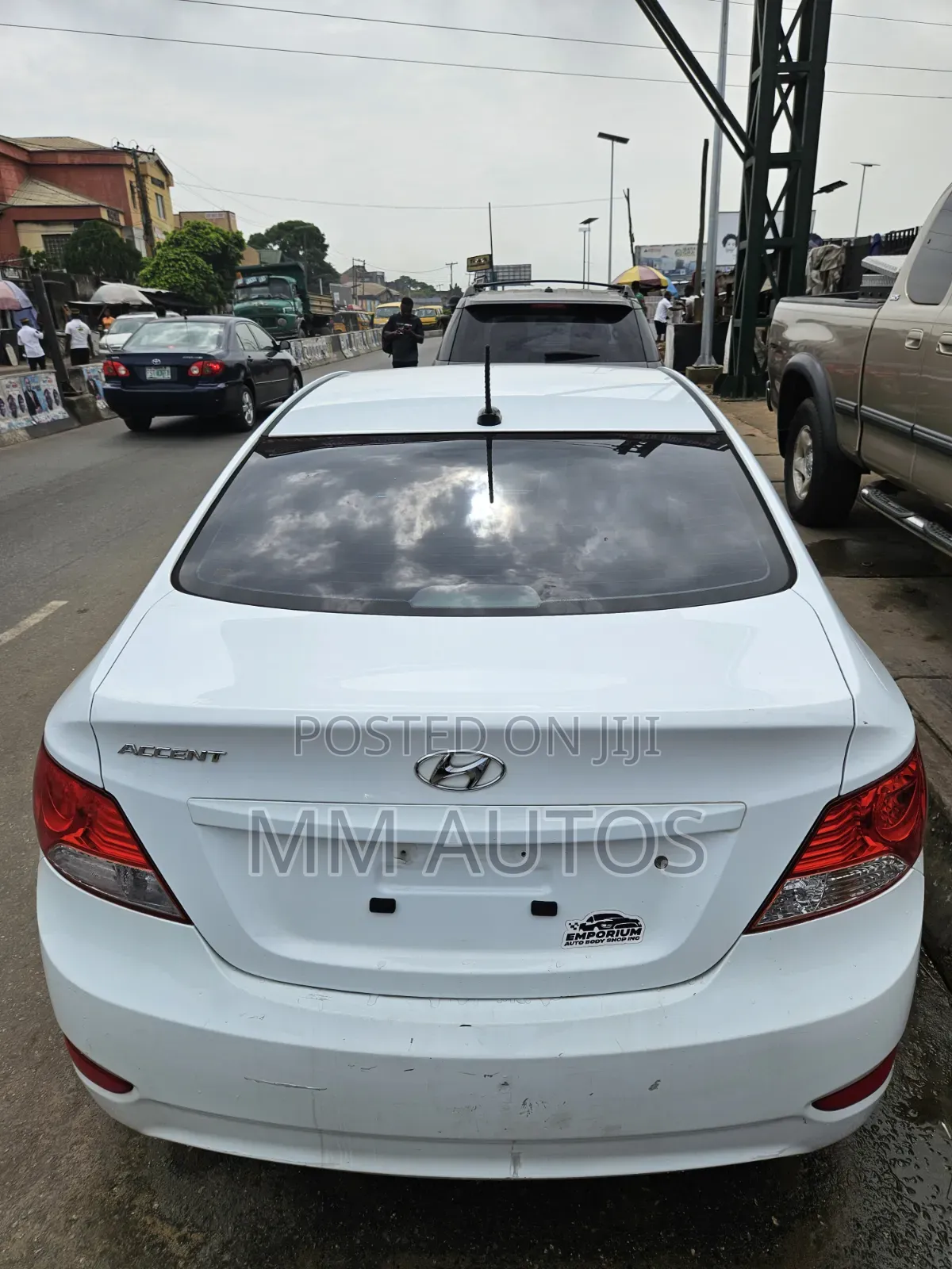 Hyundai Accent GLS 4dr Sedan (1.6L 4cyl 6A) 2015 White