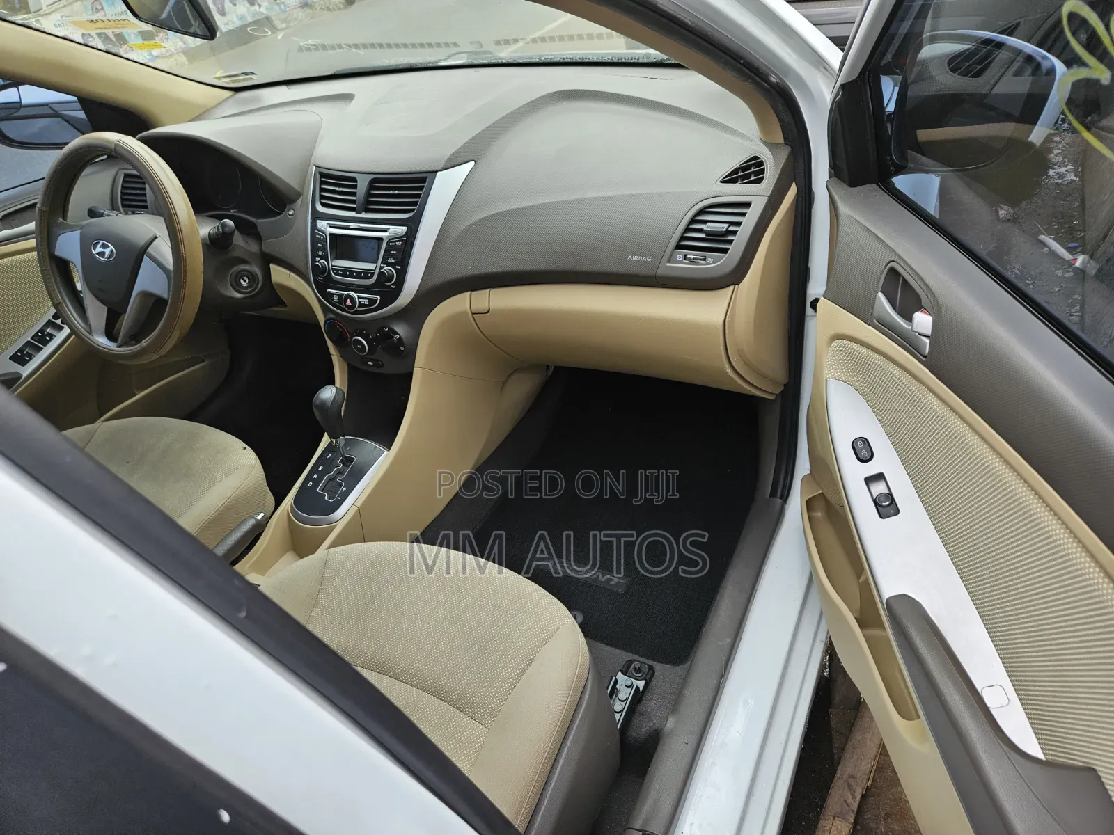 Hyundai Accent GLS 4dr Sedan (1.6L 4cyl 6A) 2015 White