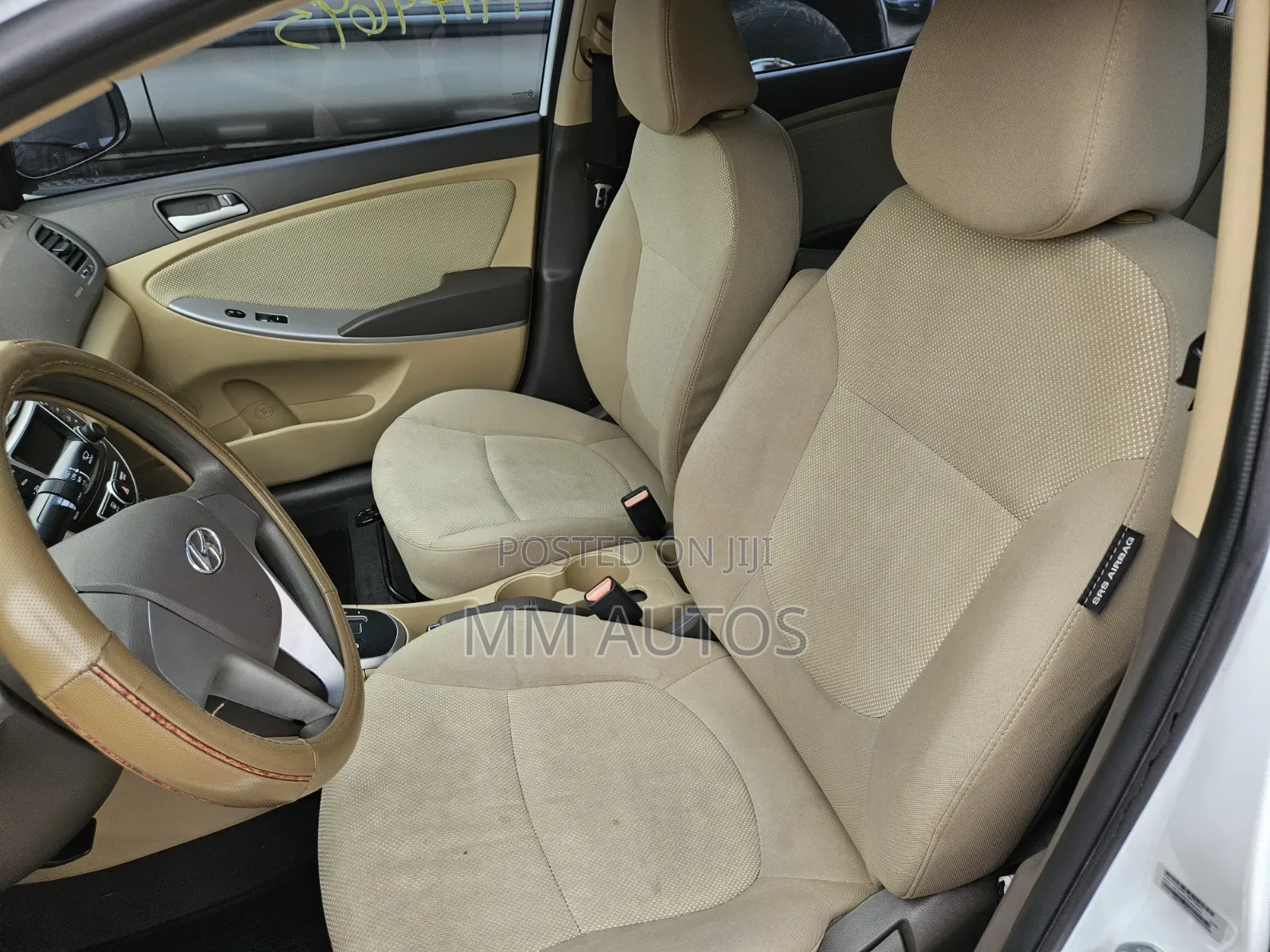 Hyundai Accent GLS 4dr Sedan (1.6L 4cyl 6A) 2015 White